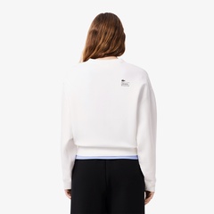 ラコステ　リバーシブルキルティングクルーネック　36サイズ リバーシブルキルティングクルーネック トレーナー | LACOSTE