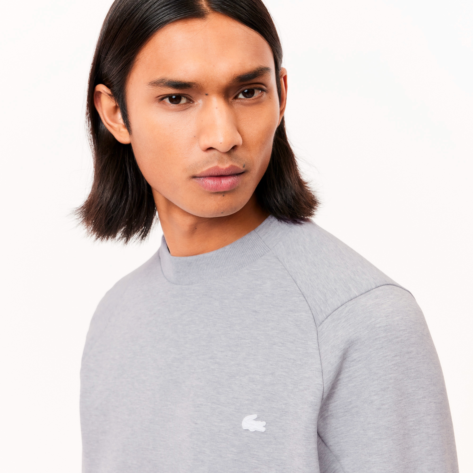 ダブルフェイスクルーネックスウェットシャツ