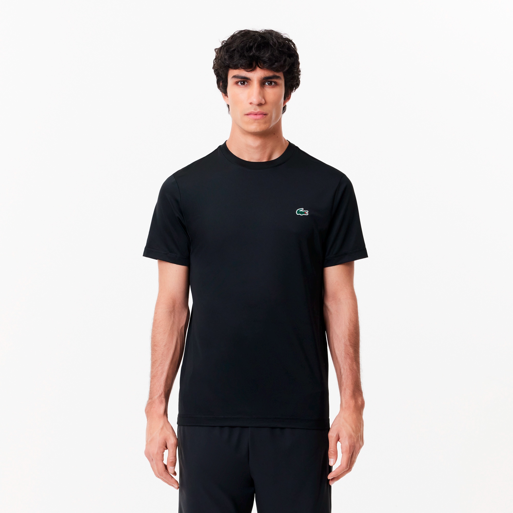 ラコステ　ヒートレギュレーティングクルーネックTシャツ　TH5207-99　  『ネコポス便対応商品』 LACOSTE ラコステ ヒートレギュレーティングクルーネックTシャツ