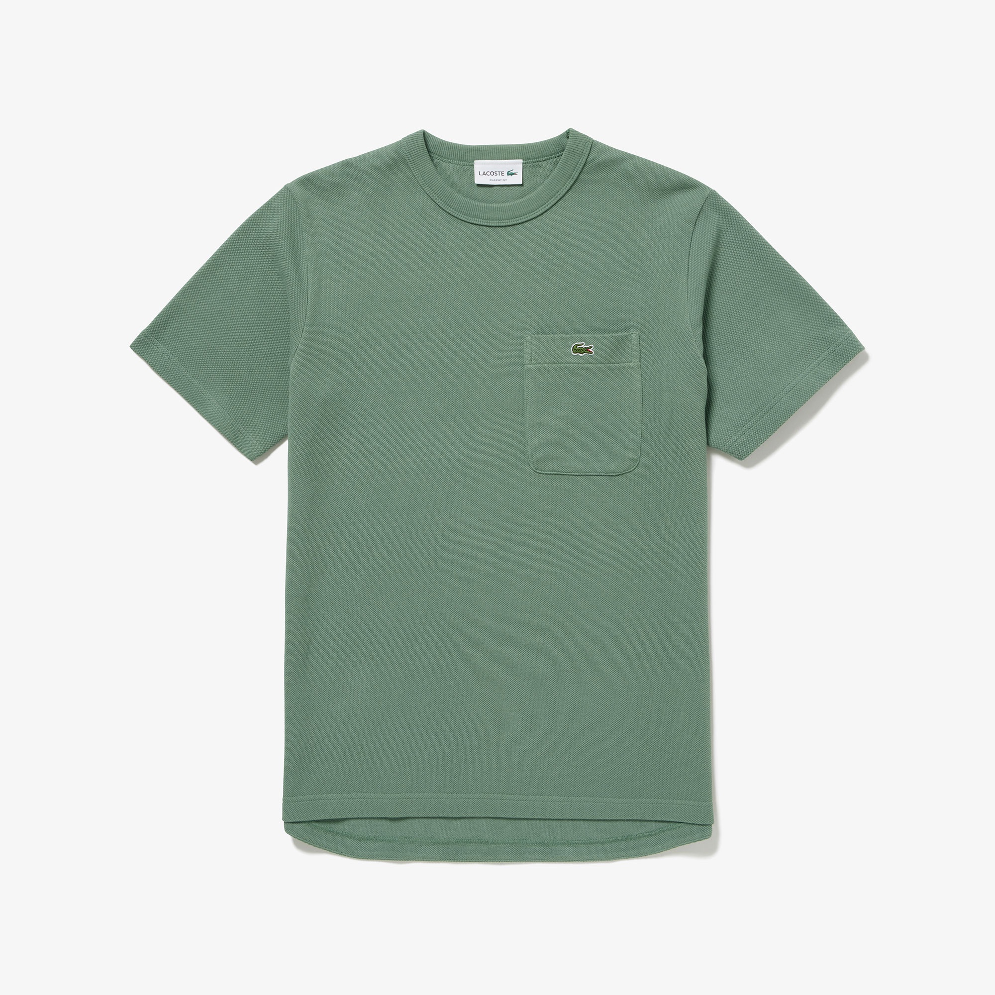 鹿の子地ポケットTシャツ