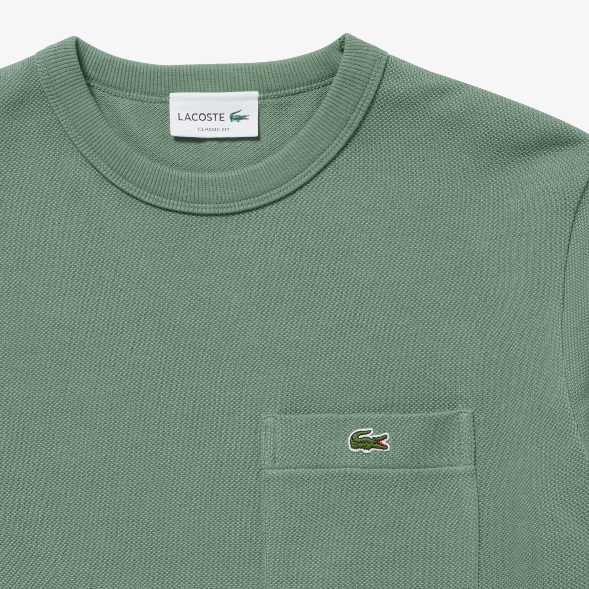 鹿の子地ポケットTシャツ