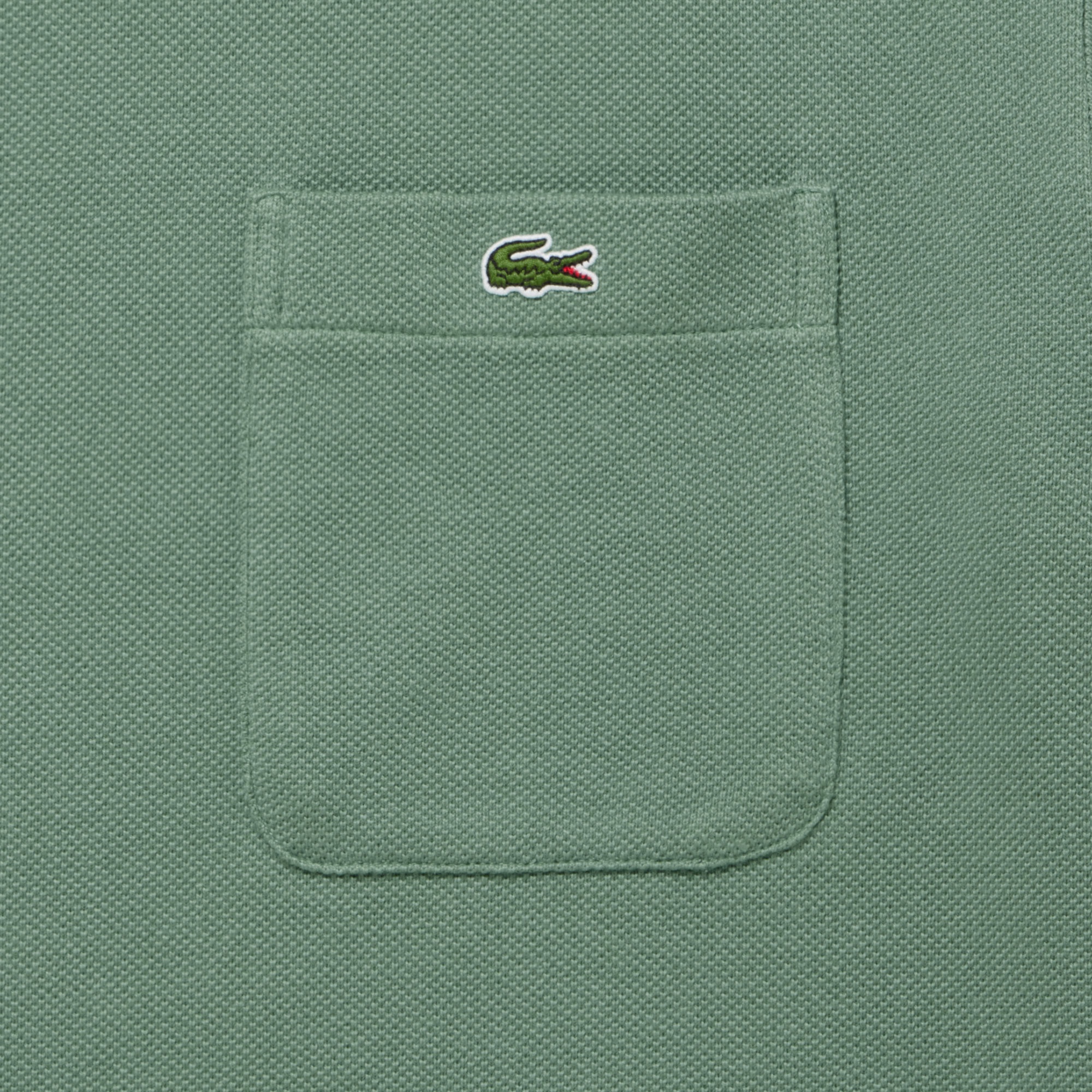 鹿の子地ポケットTシャツ
