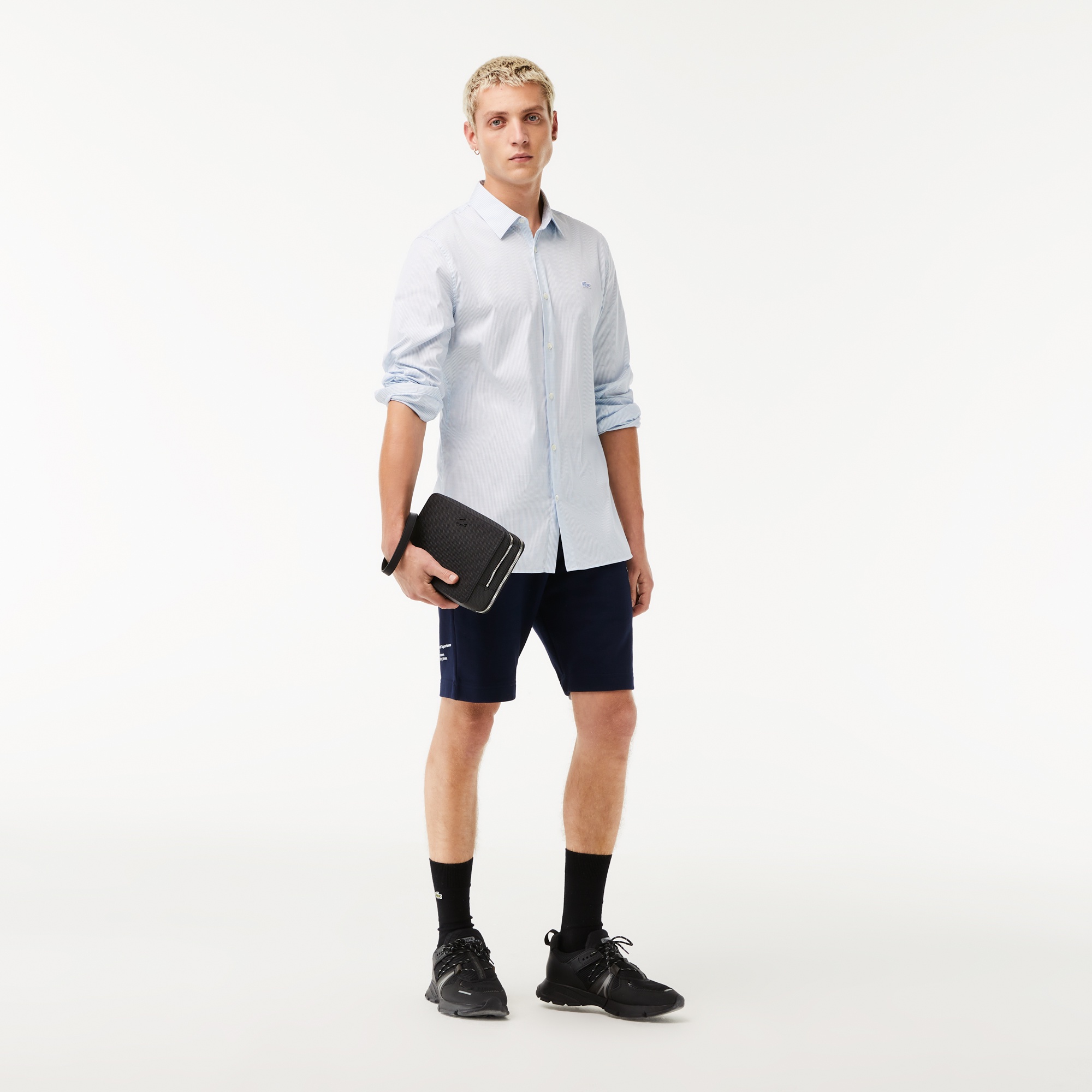 CHANTACO 鹿の子地エンボスレザーサニタリーポーチ