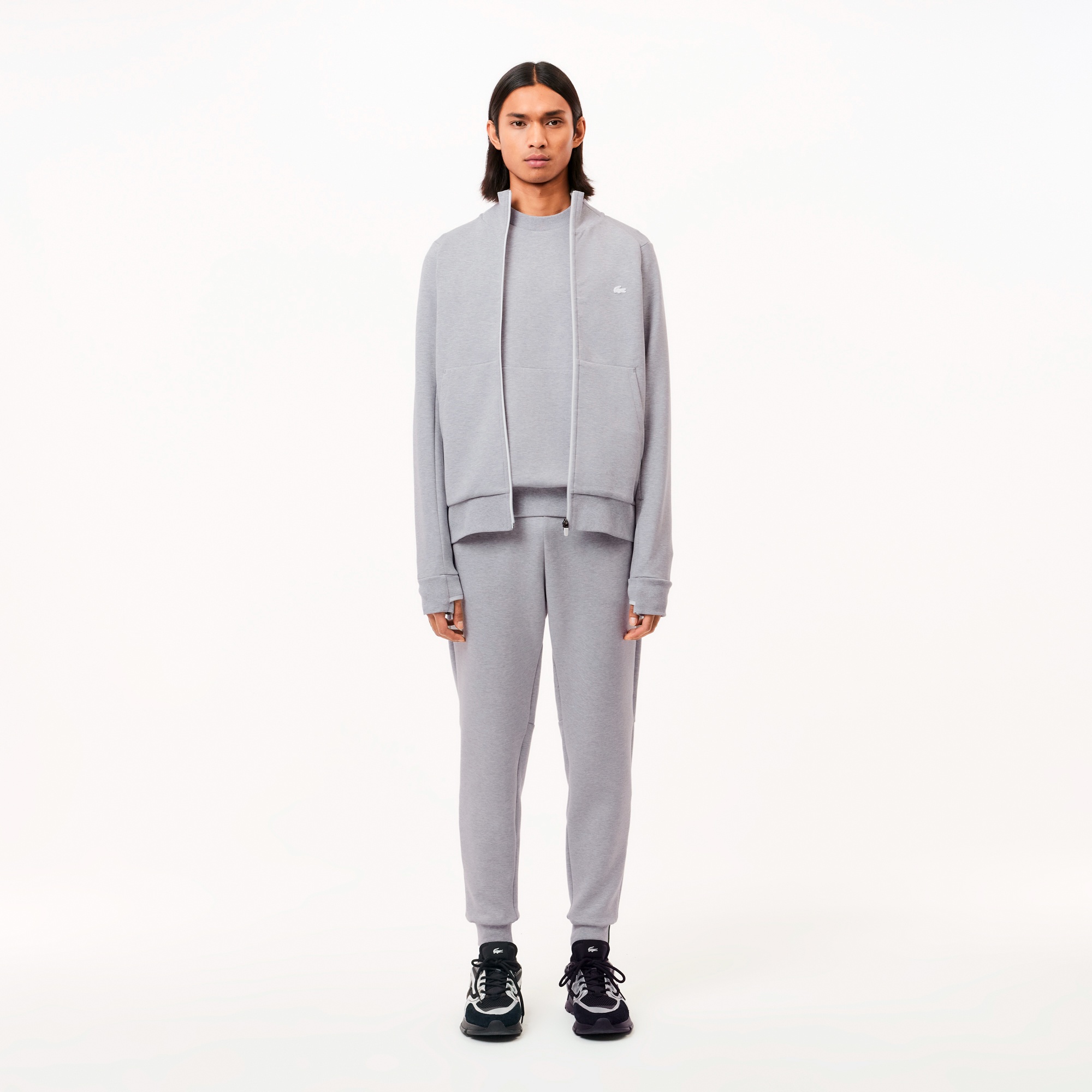 ダブルフェイスクルーネックスウェットシャツ