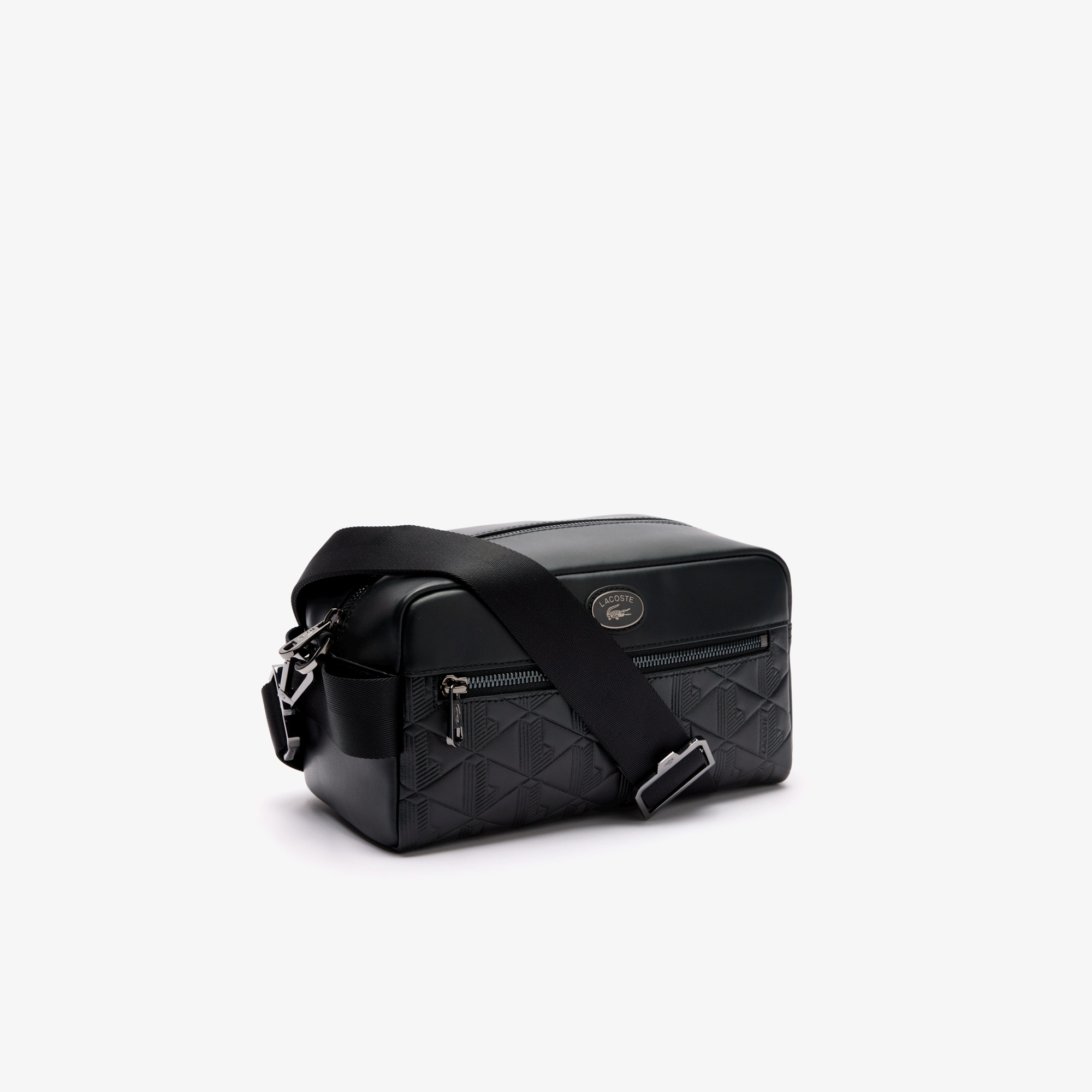 モノグラム レザーモノグラムプリントショルダーポーチ