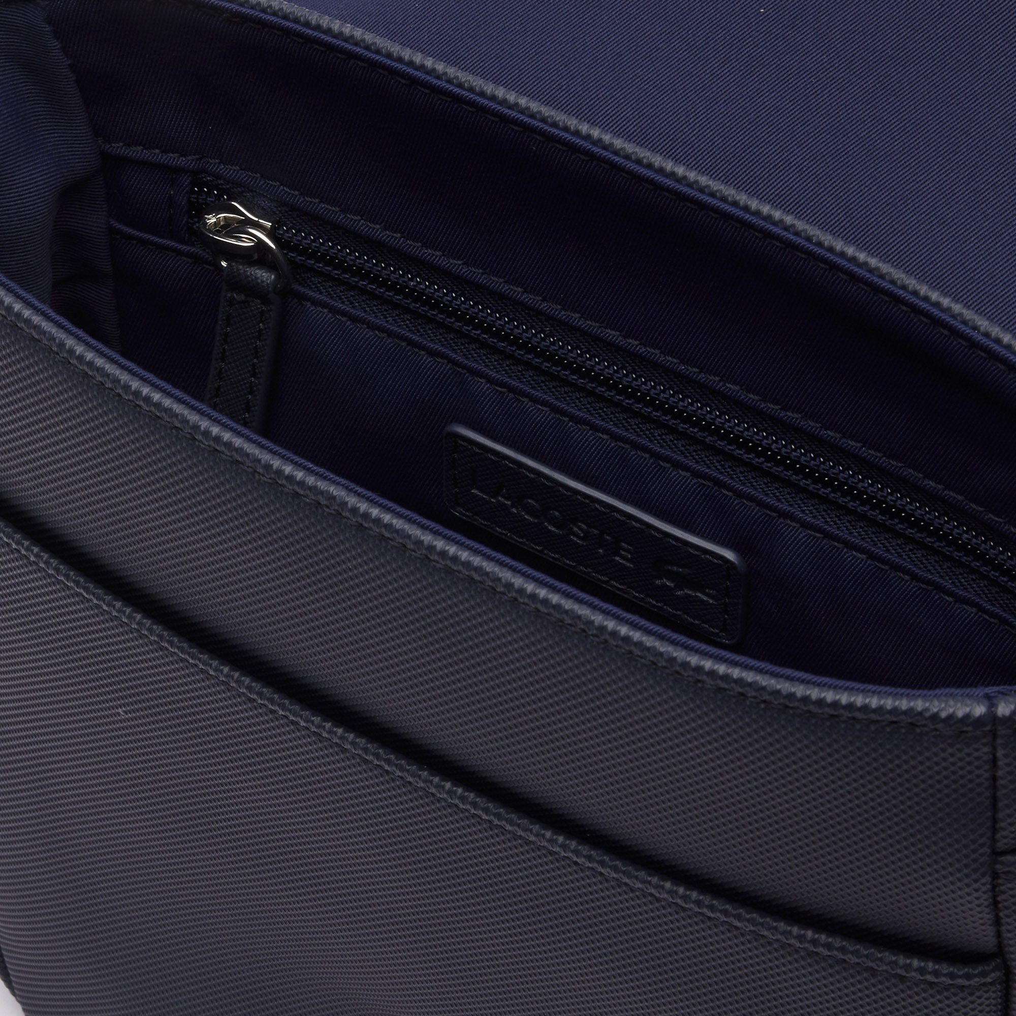 メンズクラシック スリムフラップサッチェルバッグ