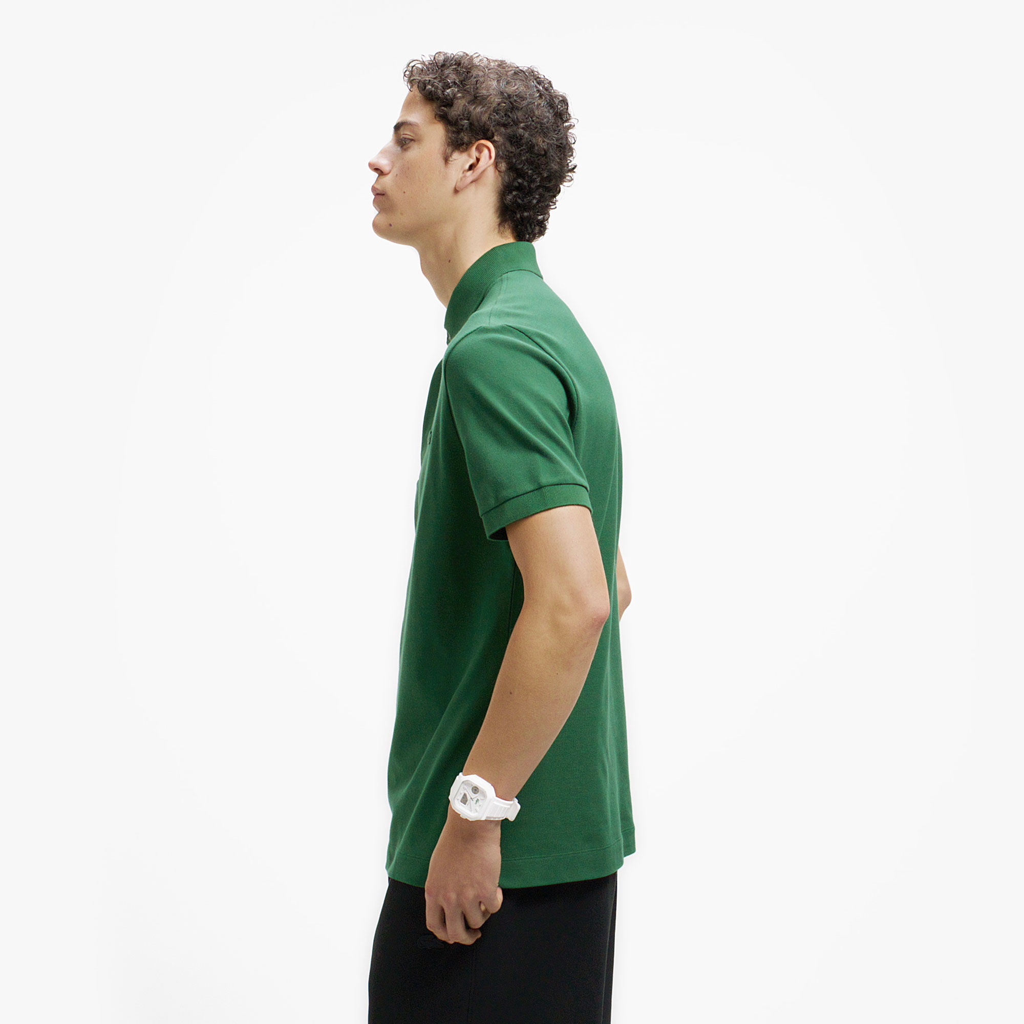 レギュラーフィット ストレッチ パリポロシャツ (半袖)