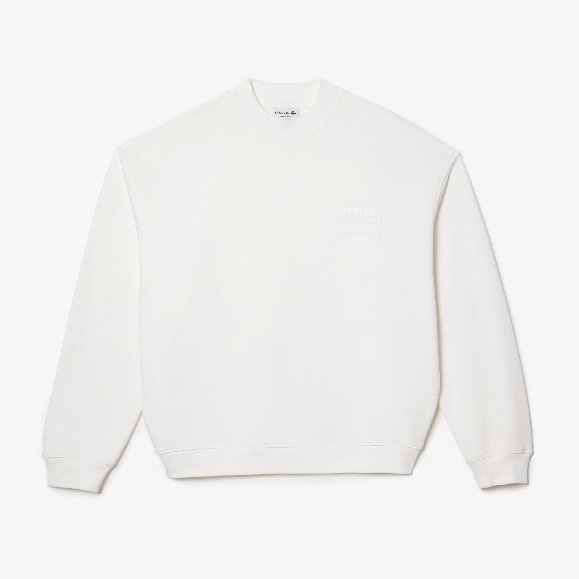 ラコステテニスステッチクルーネックスウェット