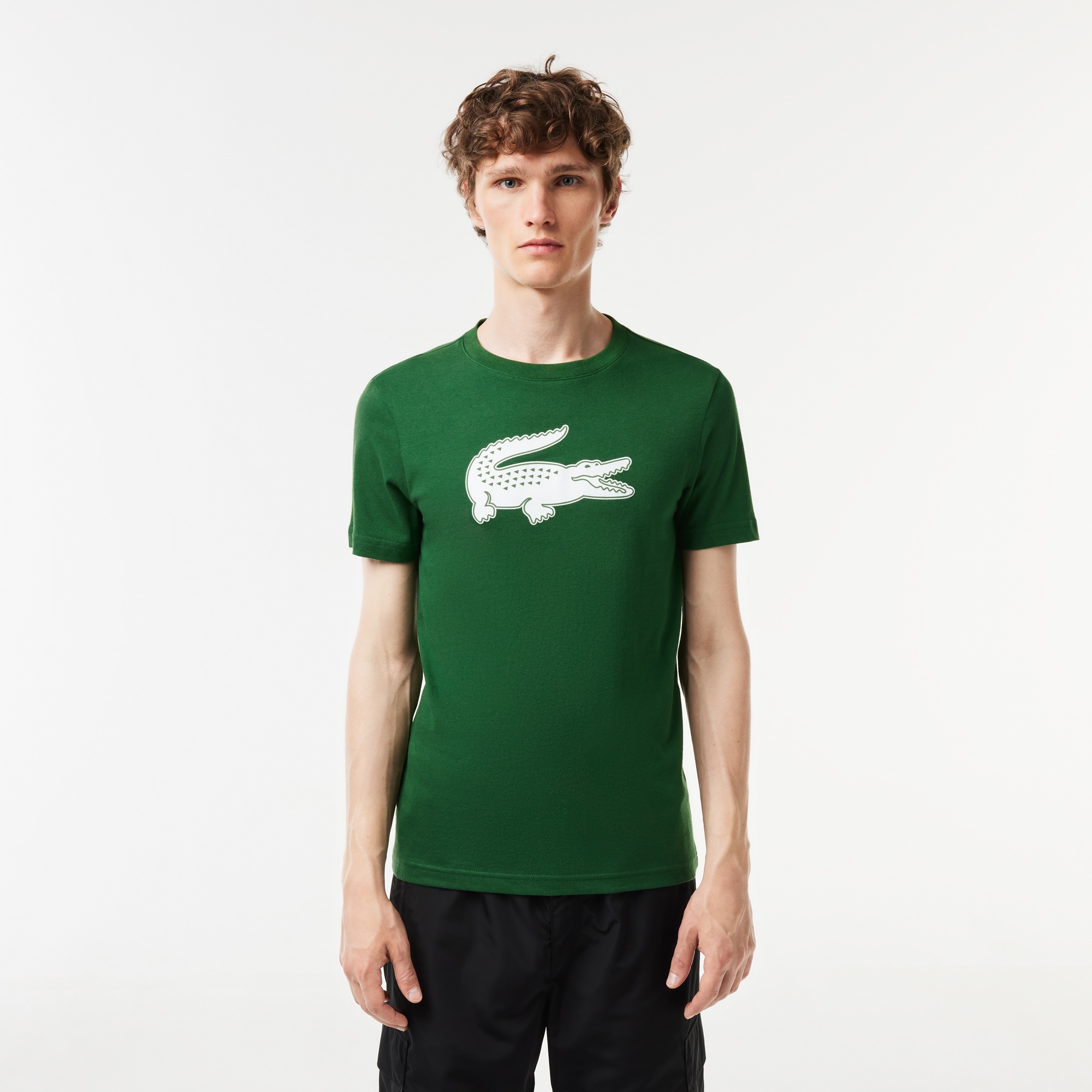 コットンブレンドウルトラドライロゴプリントTシャツ