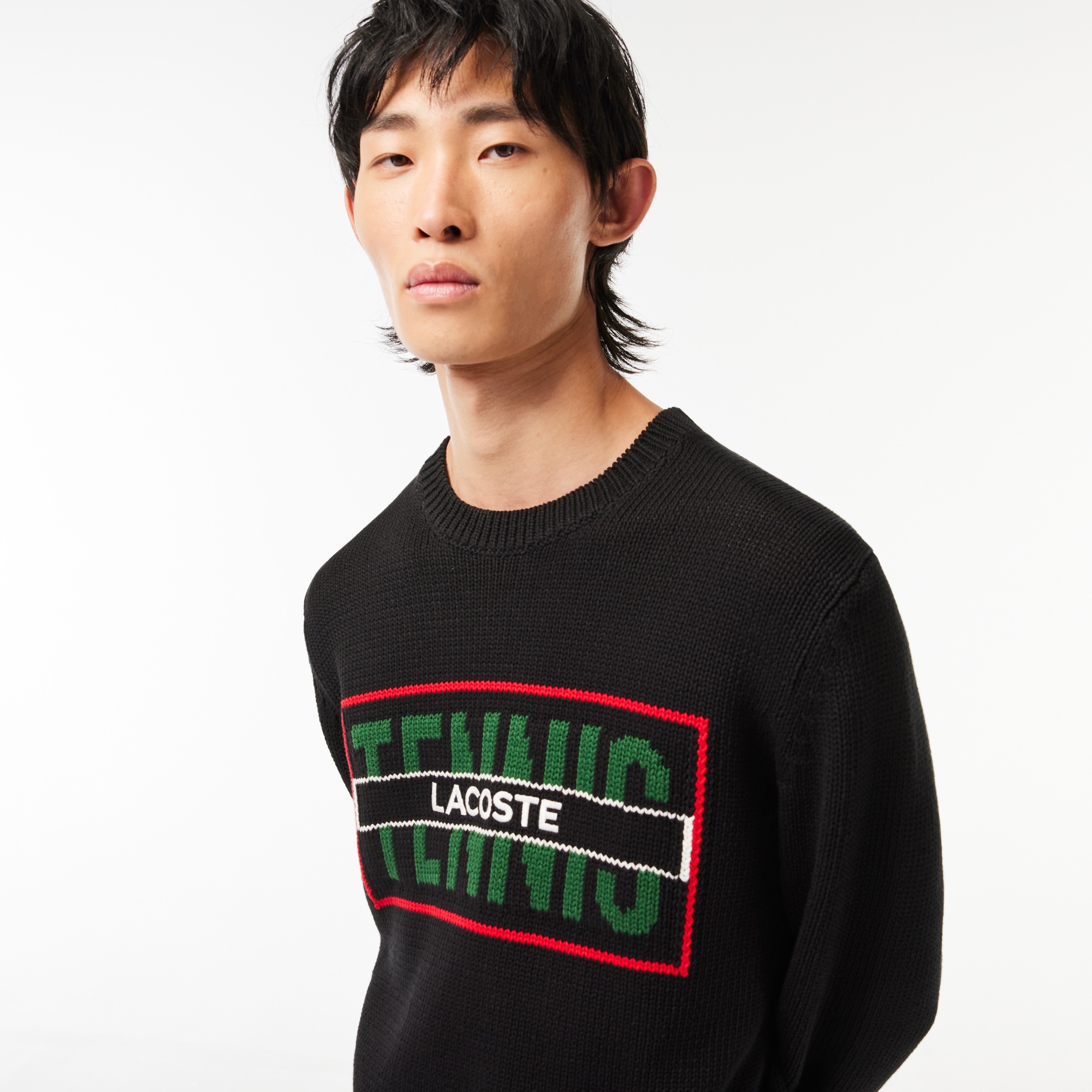 ラコステ テニス ニットセーター