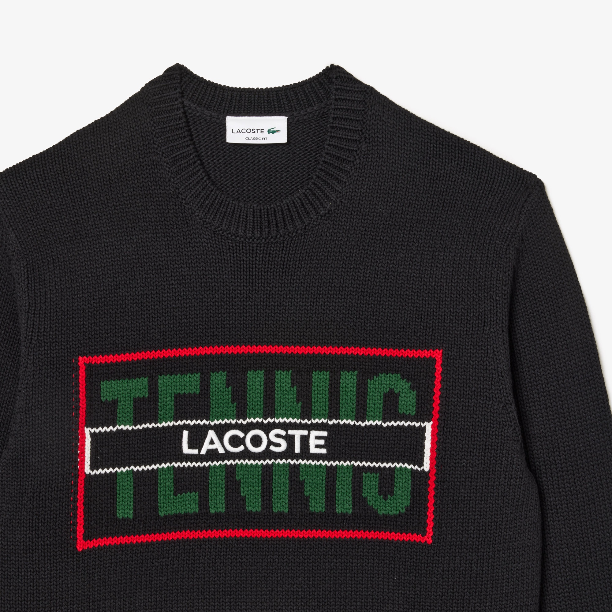 ラコステ テニス ニットセーター