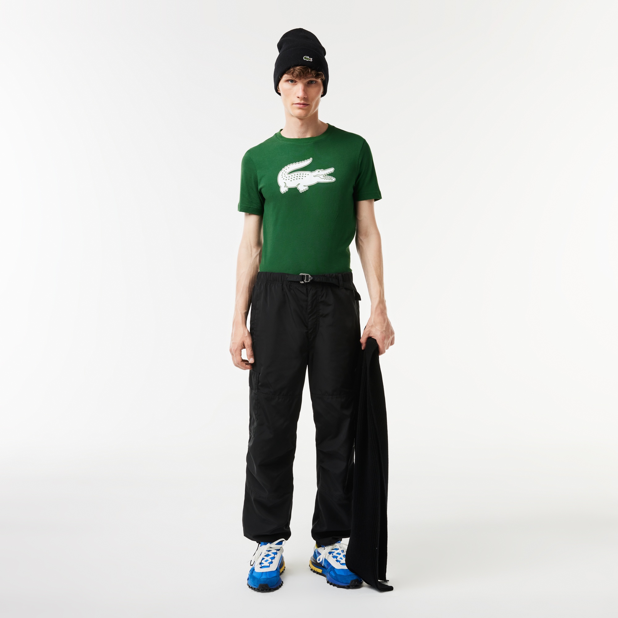 コットンブレンドウルトラドライロゴプリントTシャツ
