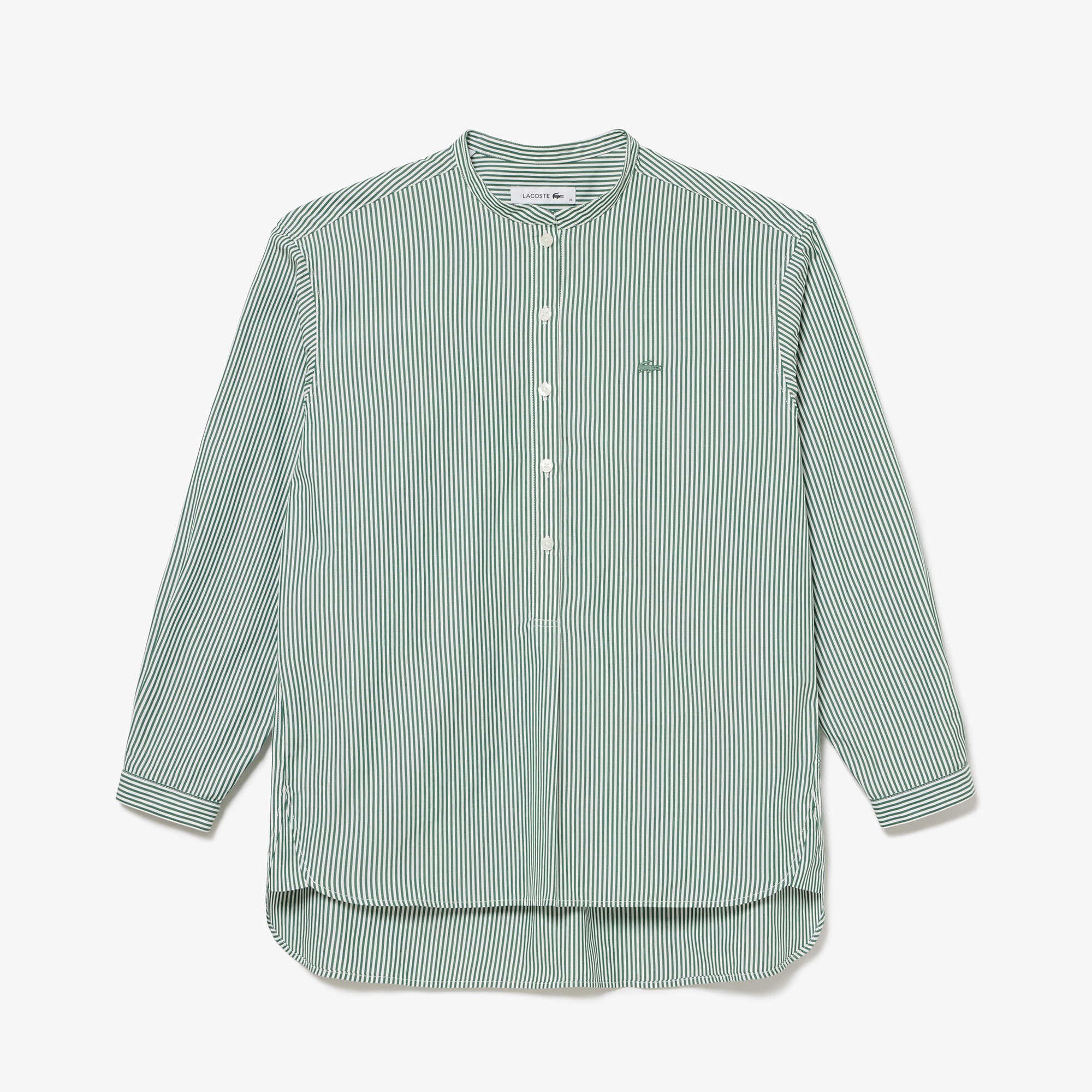 スタンドカラープルオーバーブラウス