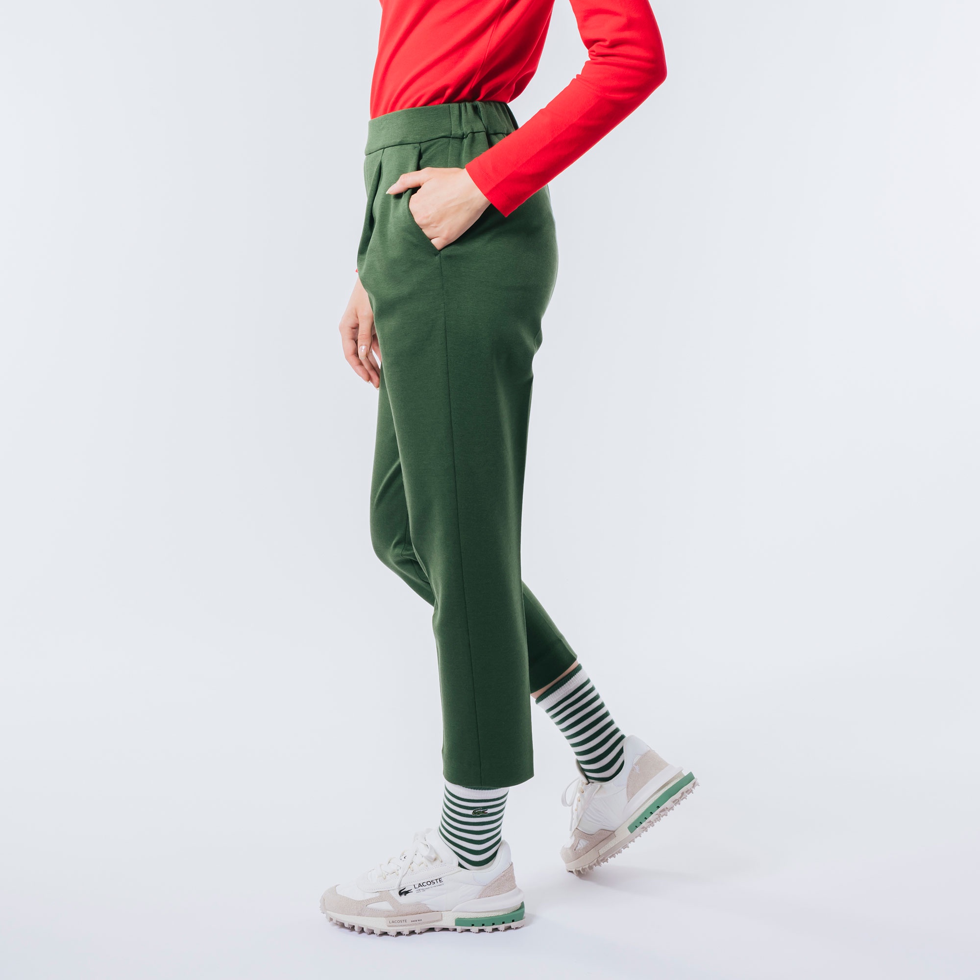 SOFT THERMOジャージクロップドパンツ