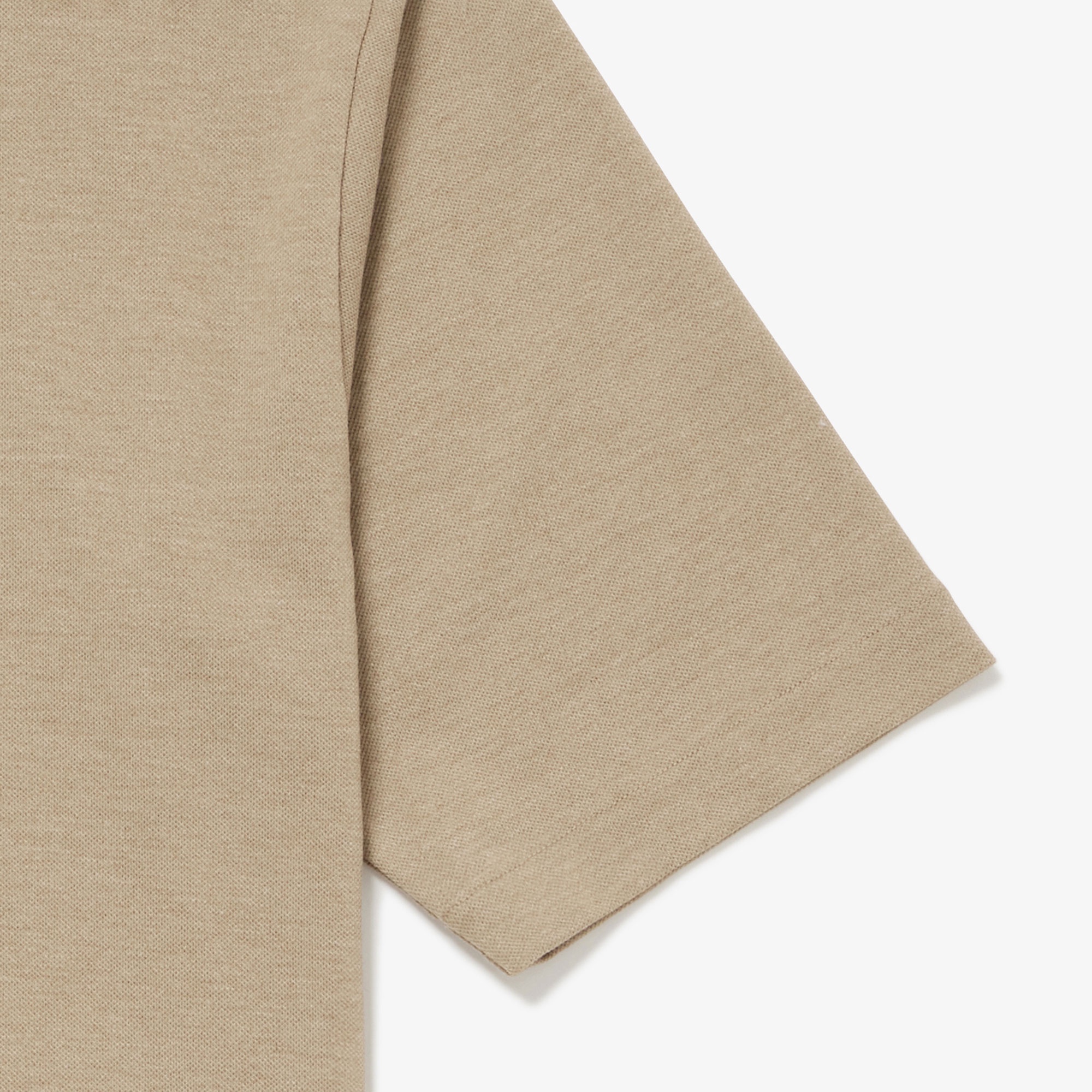 5分袖モックネックサマーニットTシャツ