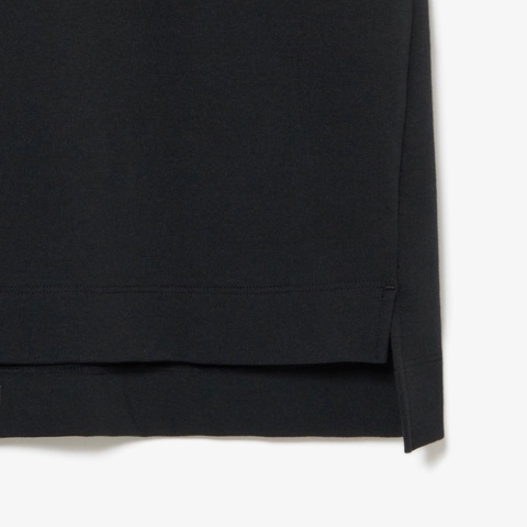 モックネックミラノリブニットTシャツ