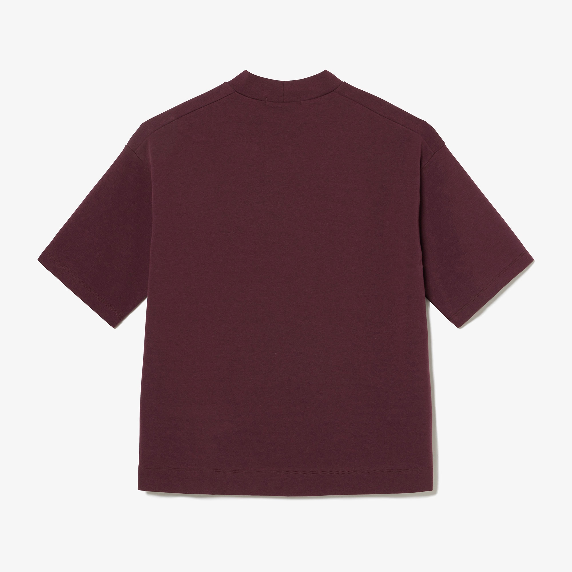 モックネックミラノリブニットTシャツ