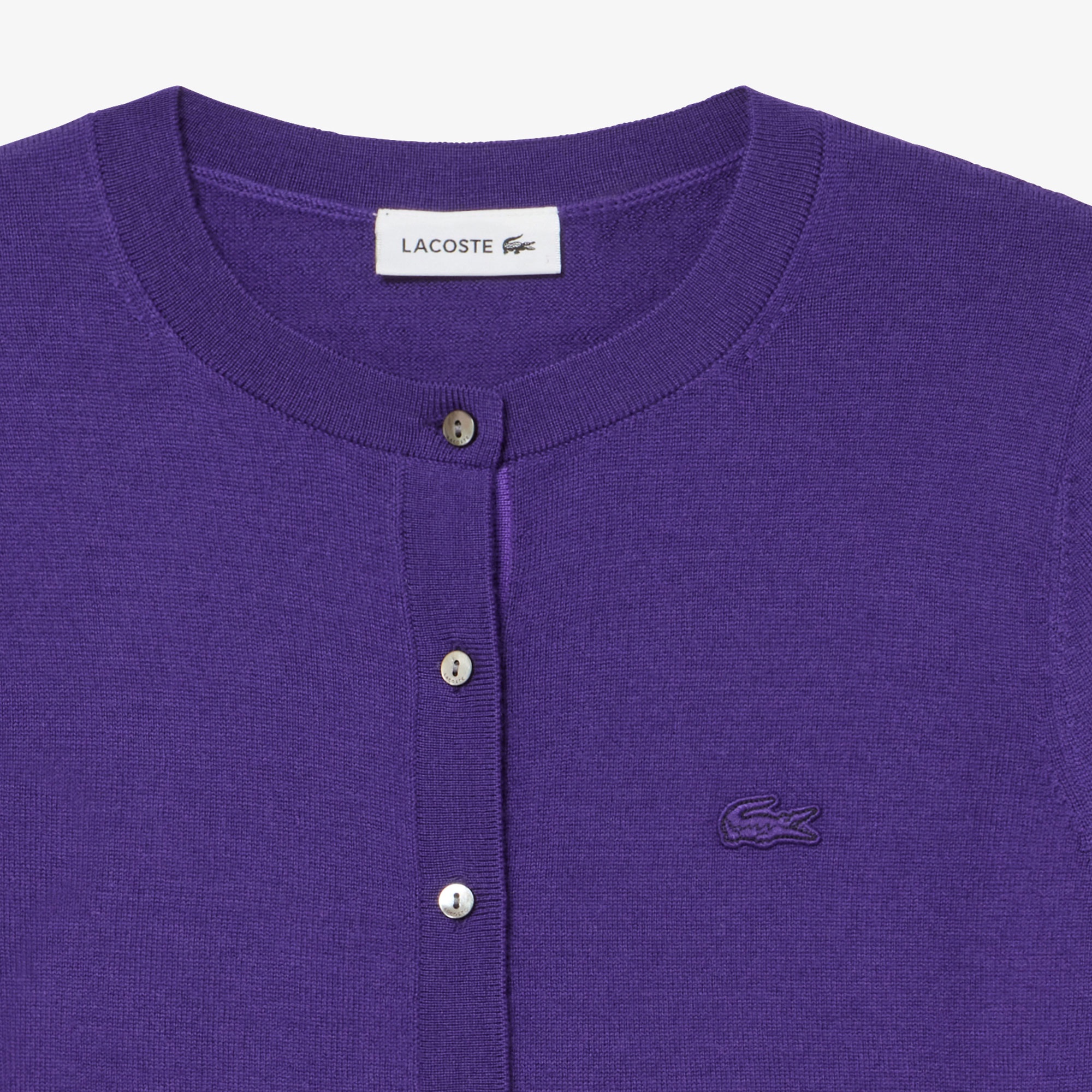 ウォッシャブルウールニットカーディガン