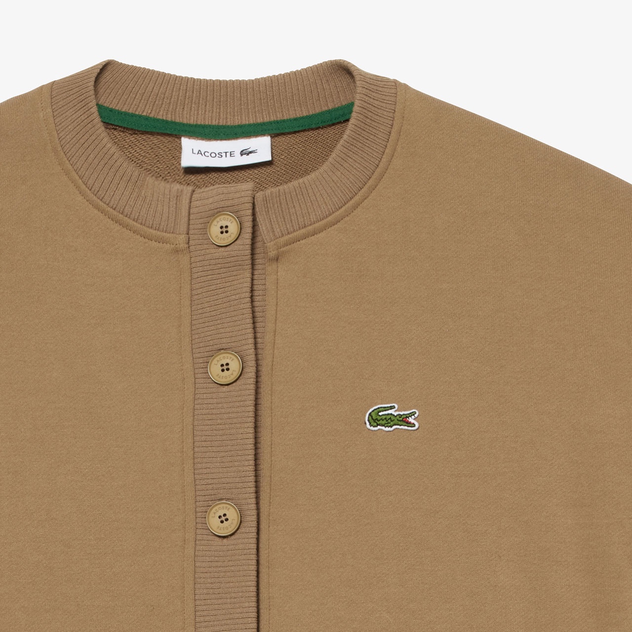 ドルマンスリーブクルーネックスウェットカーディガン