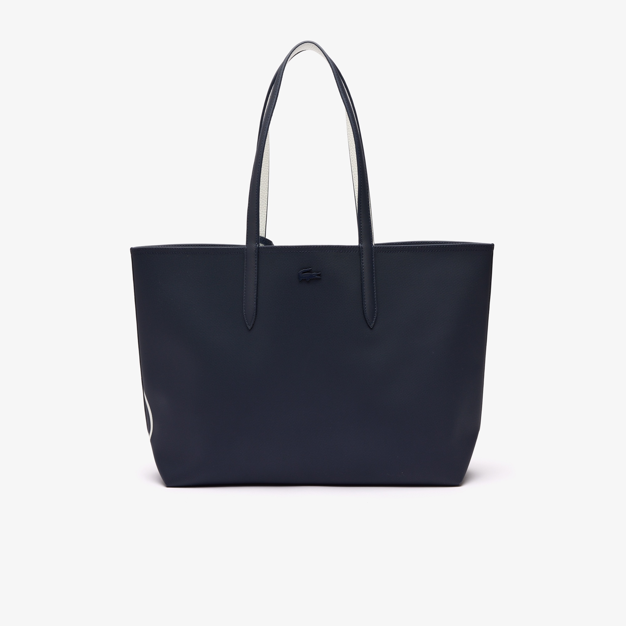 ANNAシーズナル コーテッドキャンバスリバーシブルトートバッグ