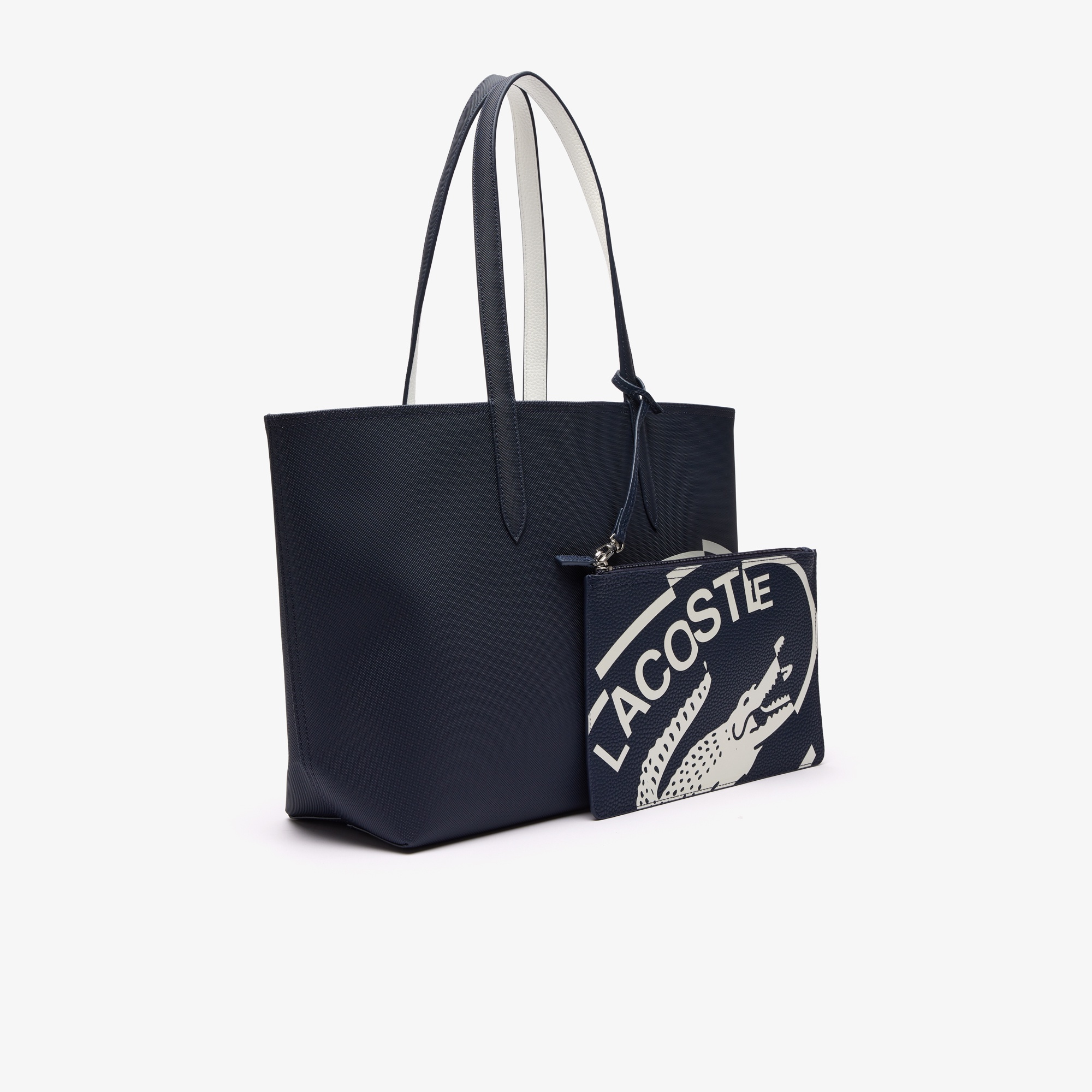 ☆関税込☆【LACOSTE】Anna リバーシブルトート ポーチ付き ANNAリバーシブル縦型トート NF2991B - ラコステ（LACOSTE）公式