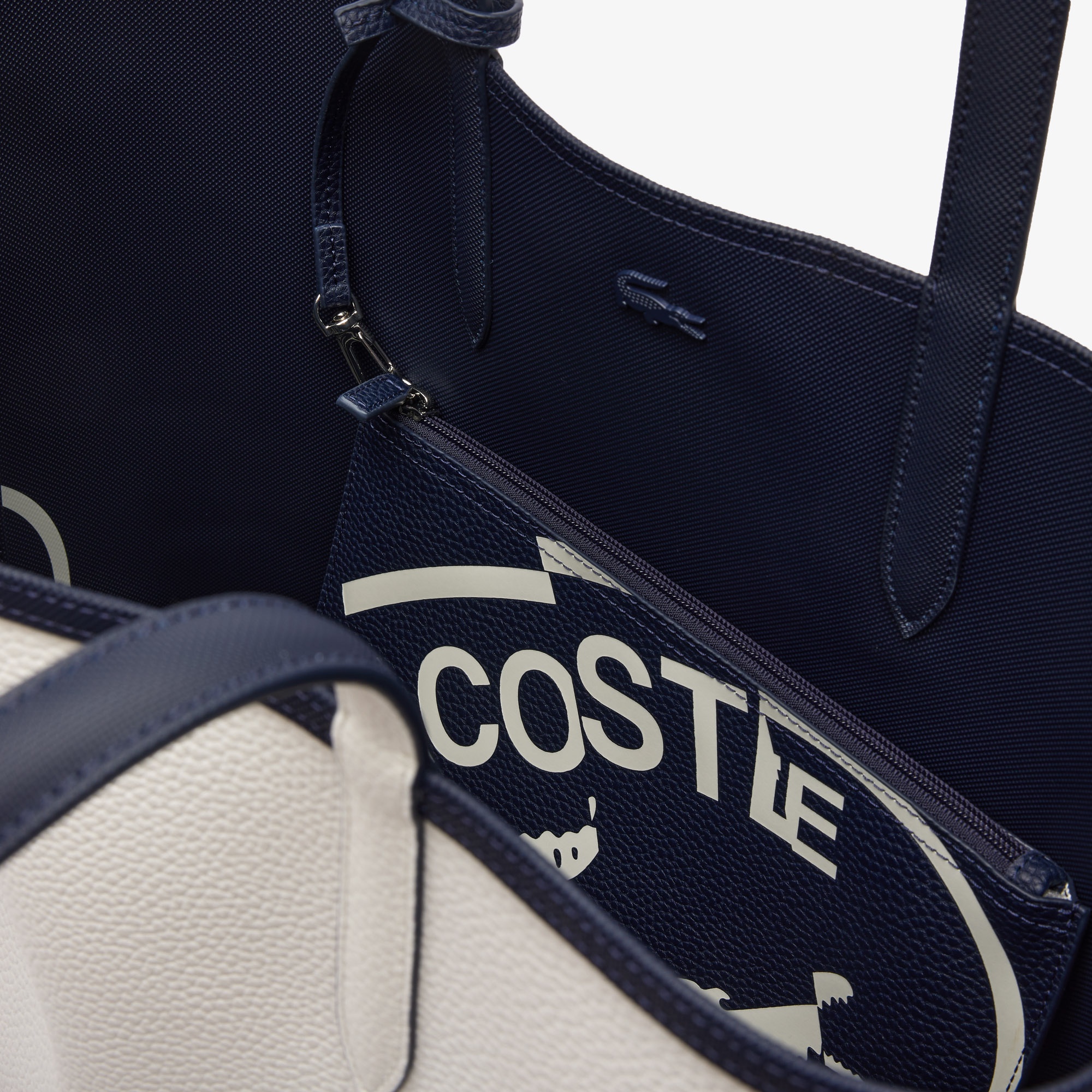 ANNAシーズナル コーテッドキャンバスリバーシブルトートバッグ