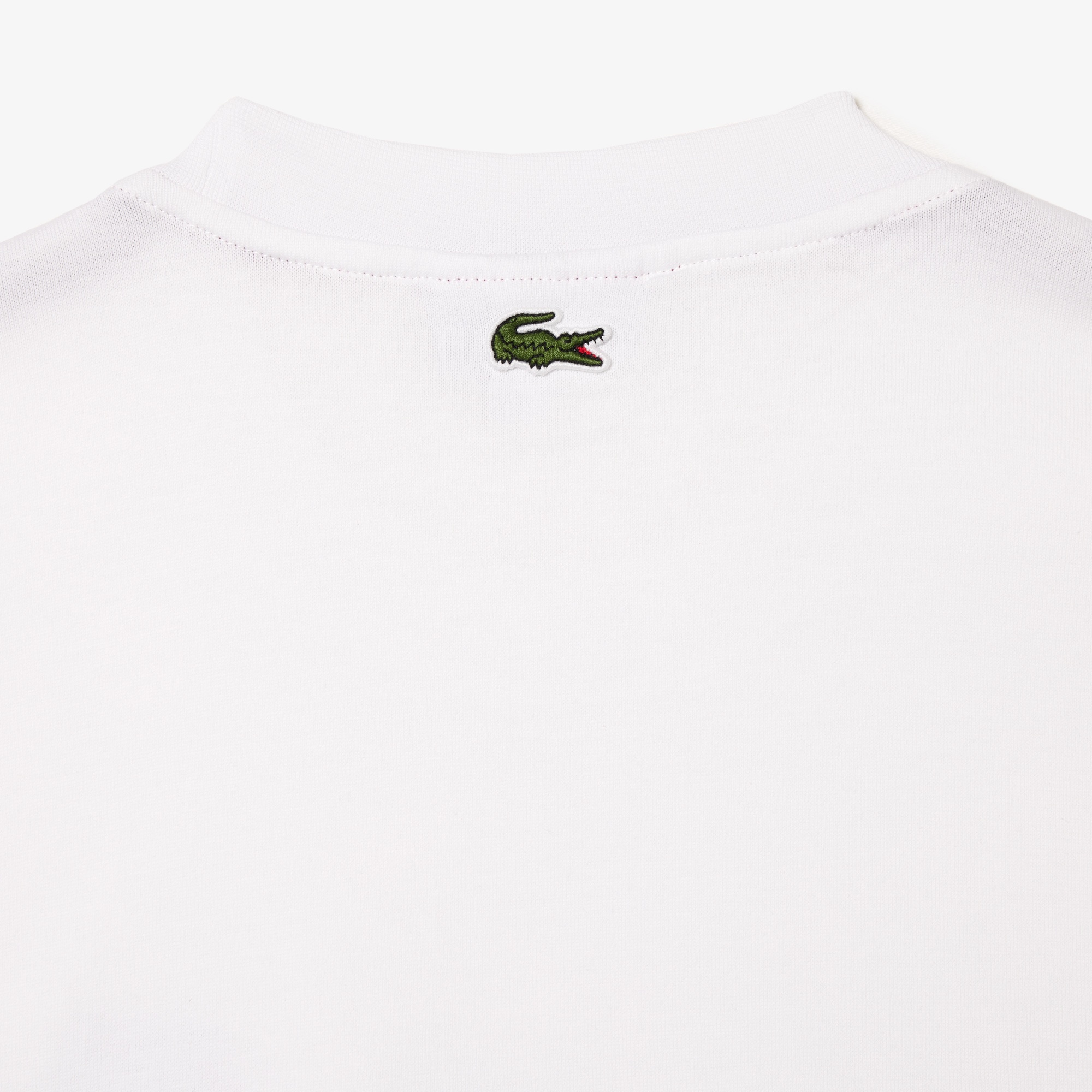 スポーツタグパッチクルーネックTシャツ