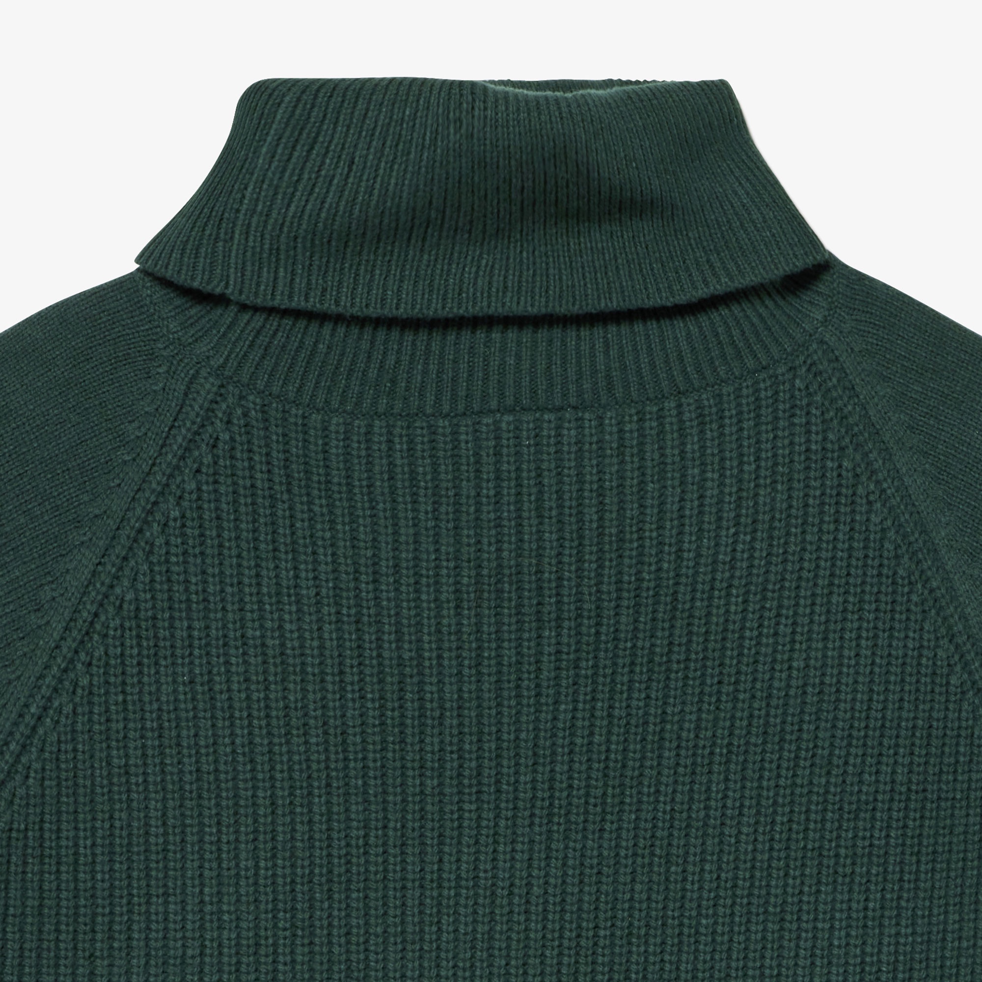 ミドルゲージタートルネックニットセーター