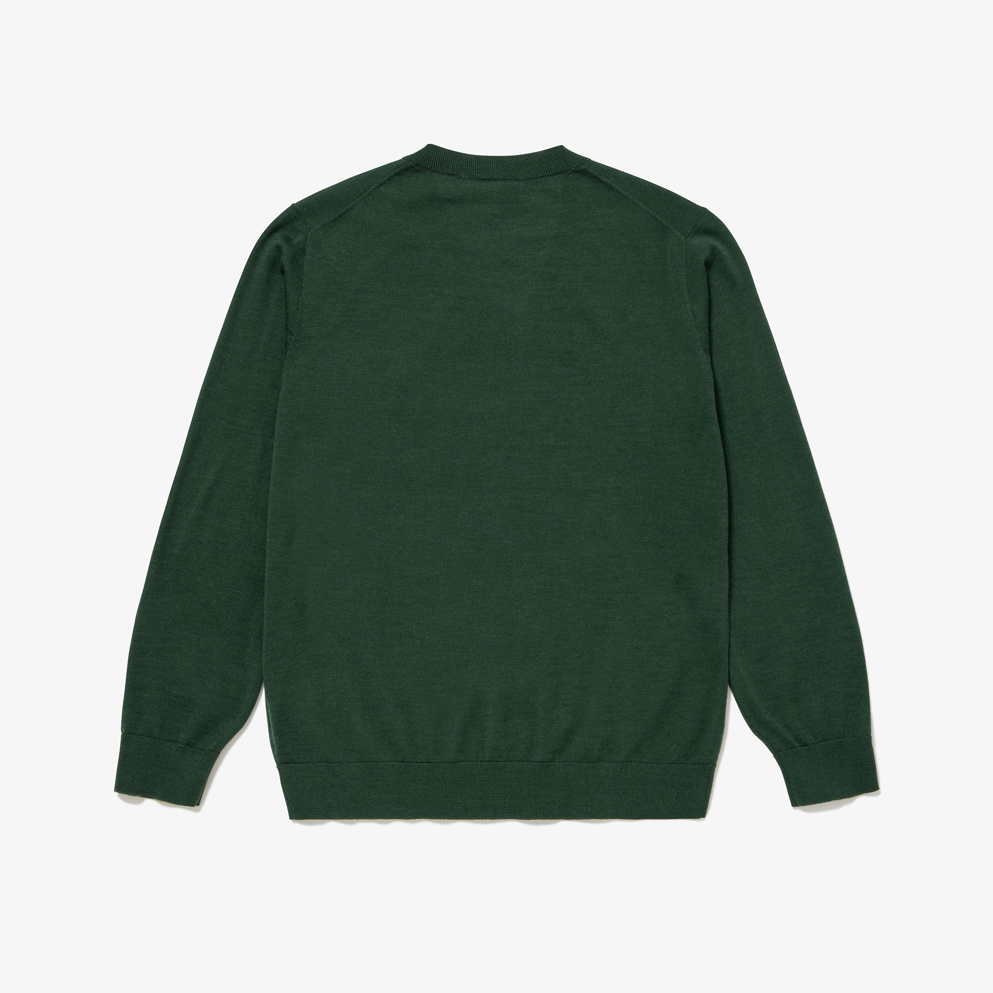 ウォッシャブルウールVネックニットセーター