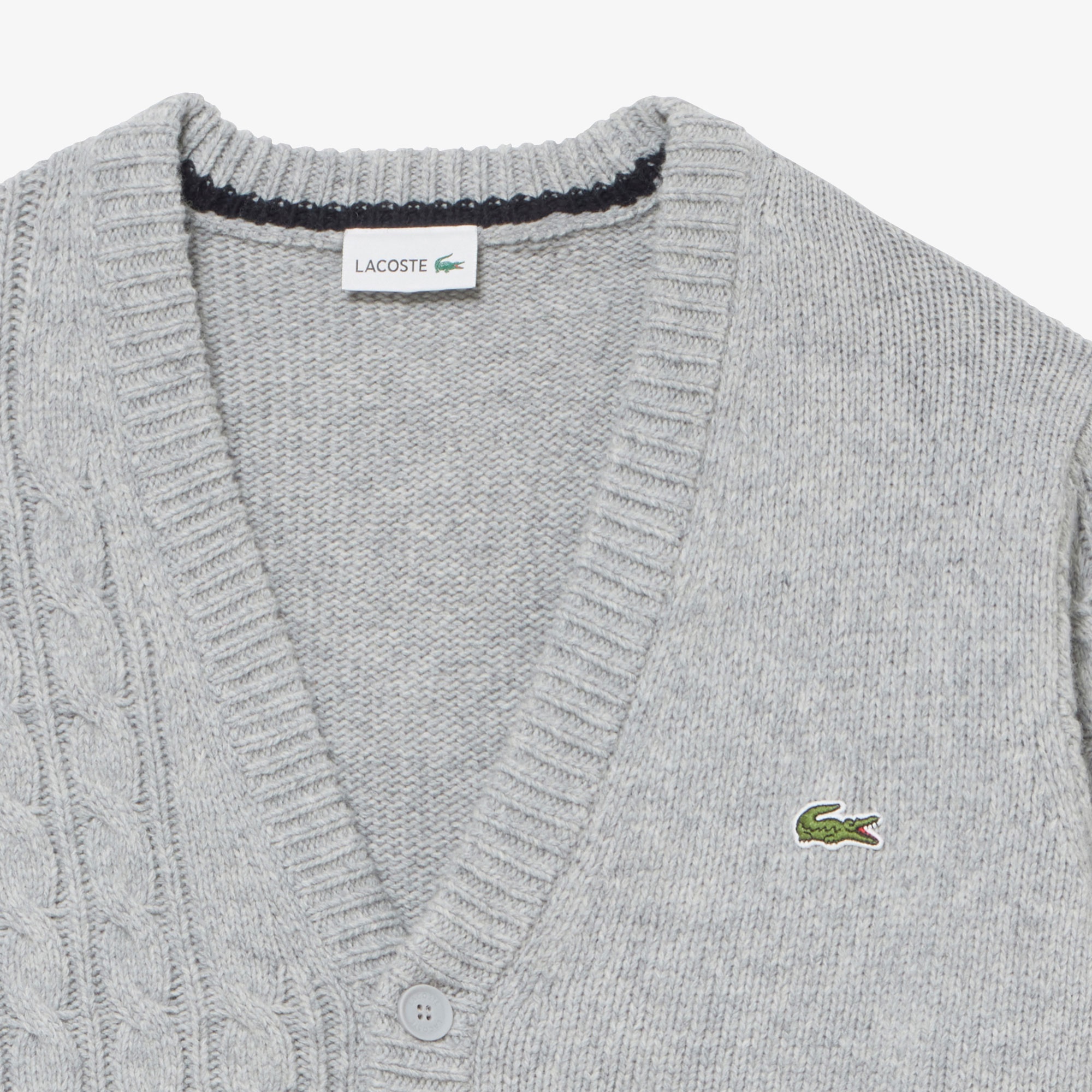 アシンメトリーVネックカーディガン