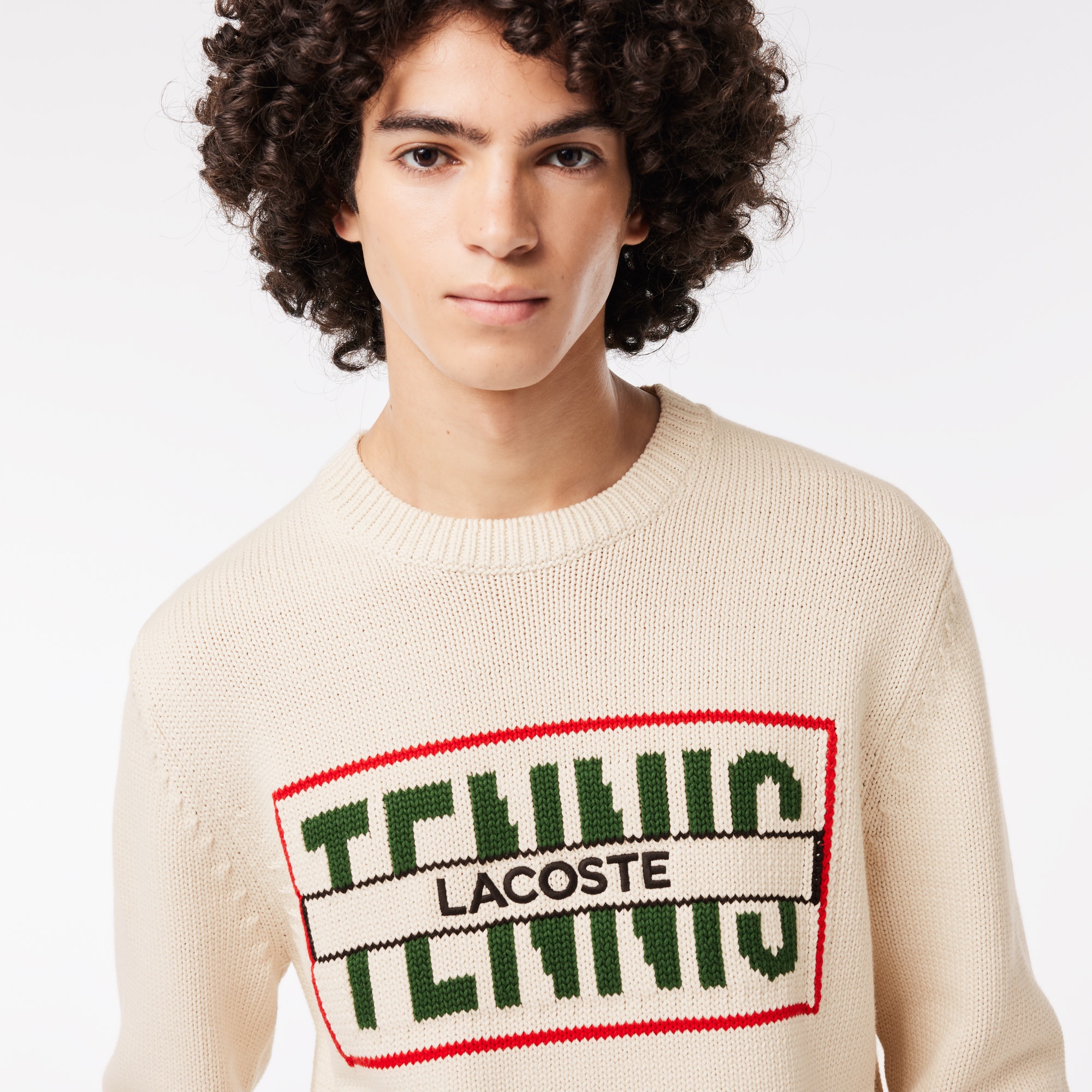ラコステ テニス ニットセーター
