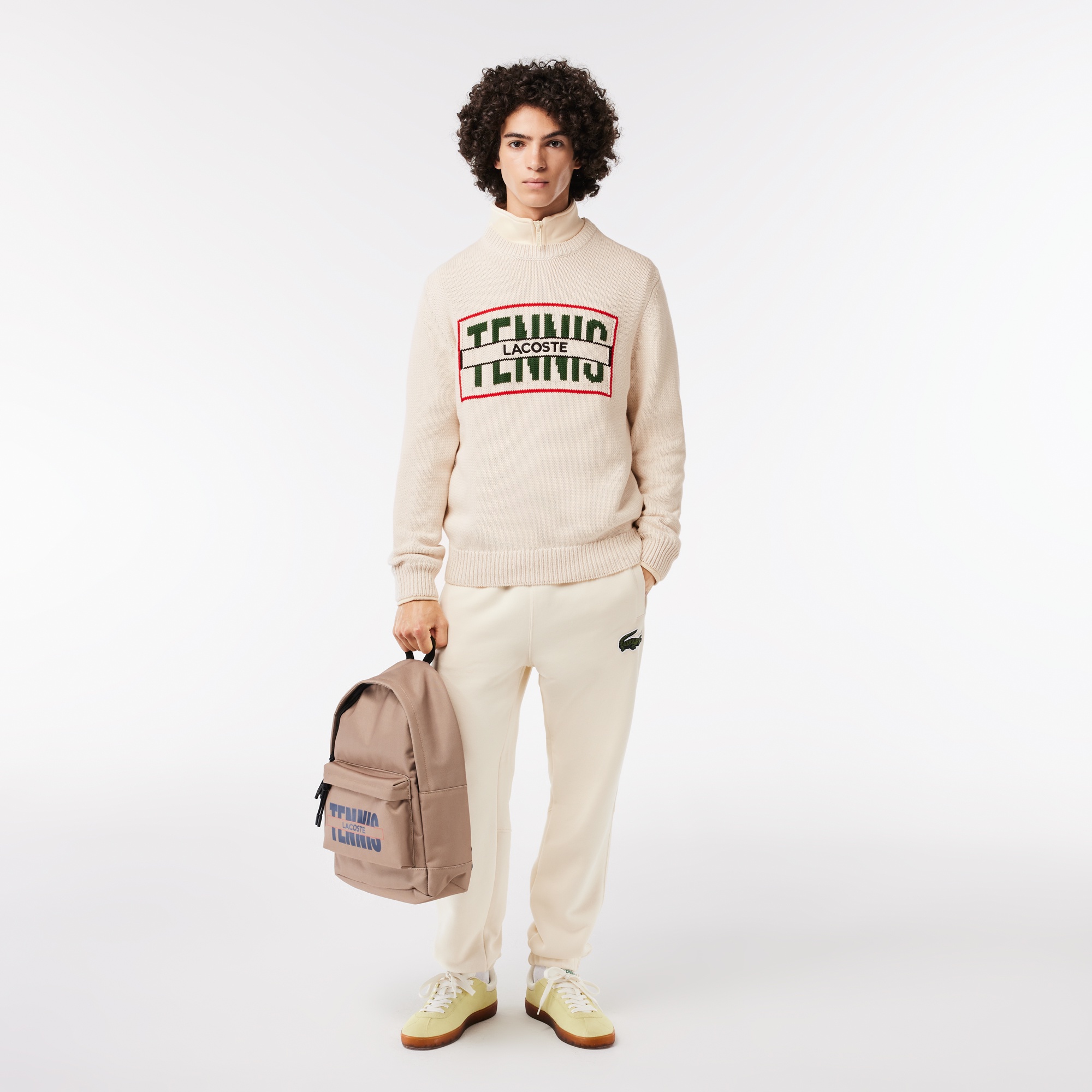 ラコステ テニス ニットセーター