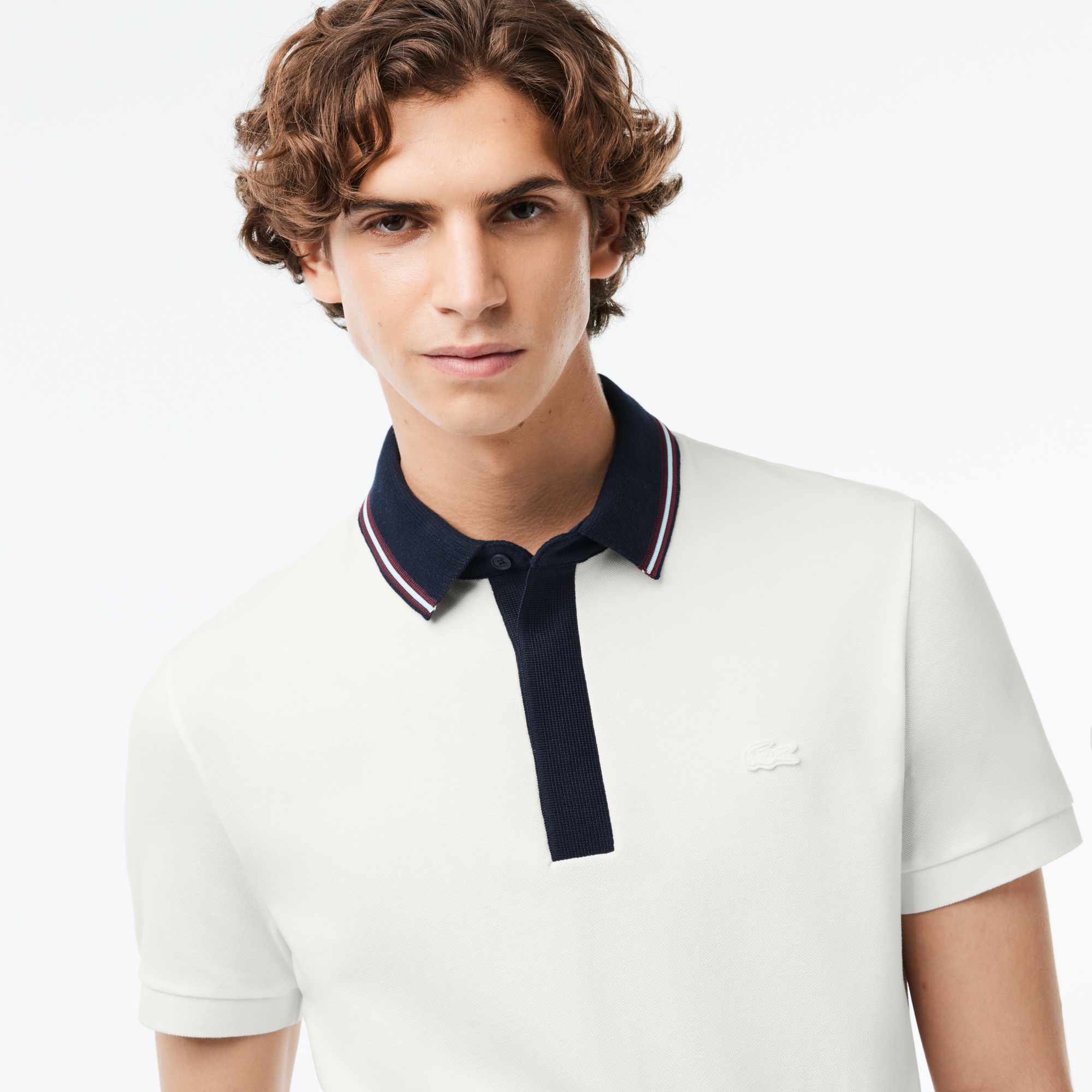 2点まとめ たかひろ 45rpm ラコステ ボーダーカラー1933ポロシャツ PH6238 - ラコステ（LACOSTE