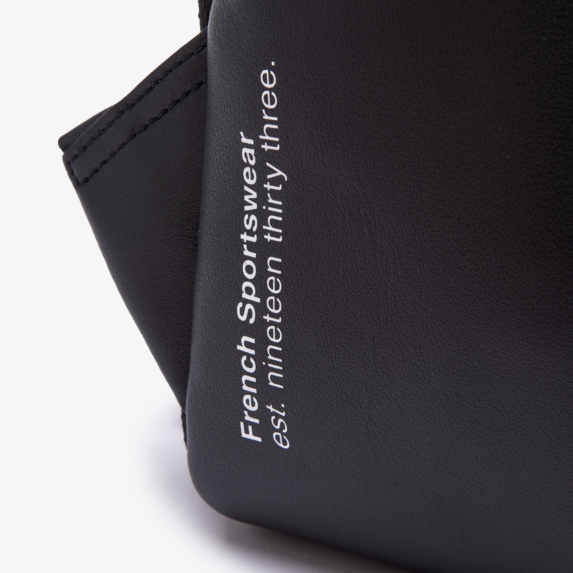 ラコステプラクティス コーテッドレザーバックパック