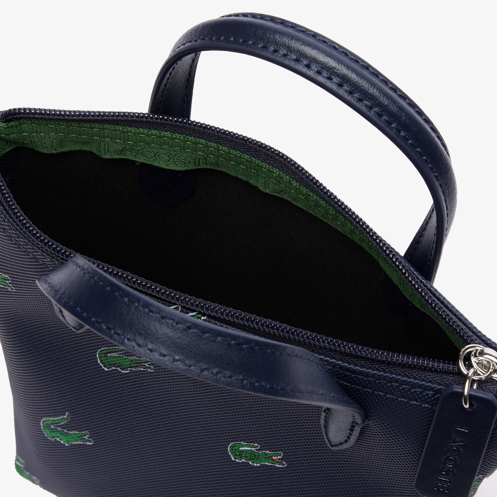 ホリデイ ワニロゴプリントクロスボディミニトート