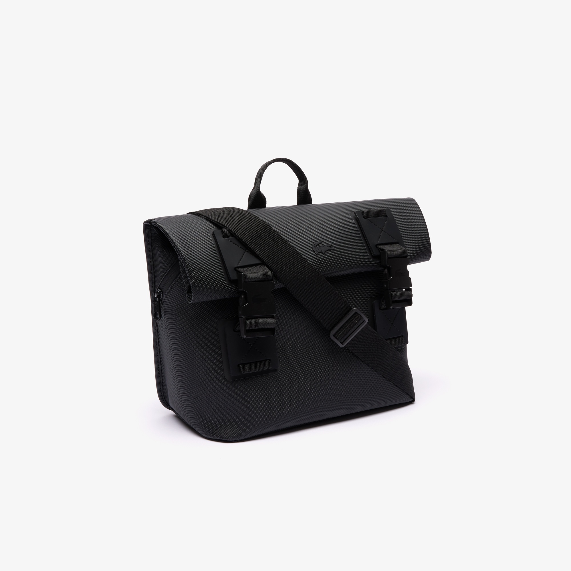 【がっつ商品】LACOSTE ワントーンロールトップバックパック LACOSTE ワントーンロールトップバックパック