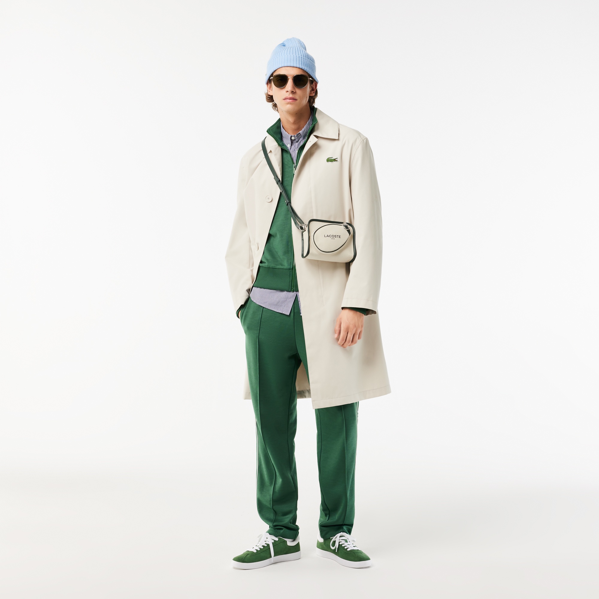 ヘリテージキャンバス テニススタイルショルダーバッグ