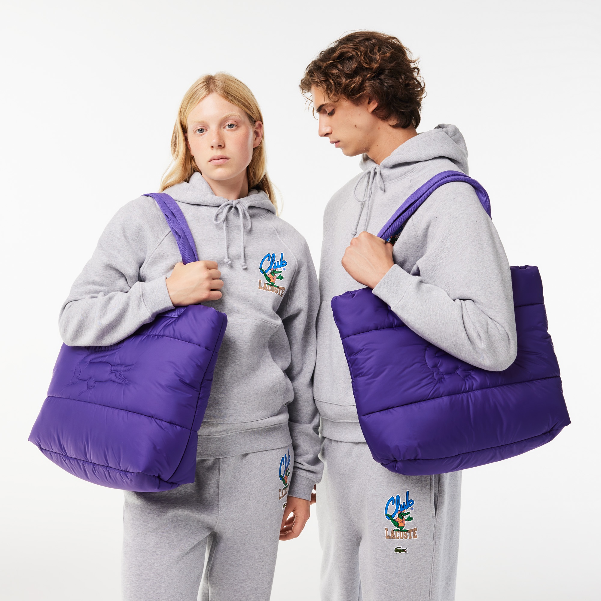 パフィークロコ キルトートバッグ