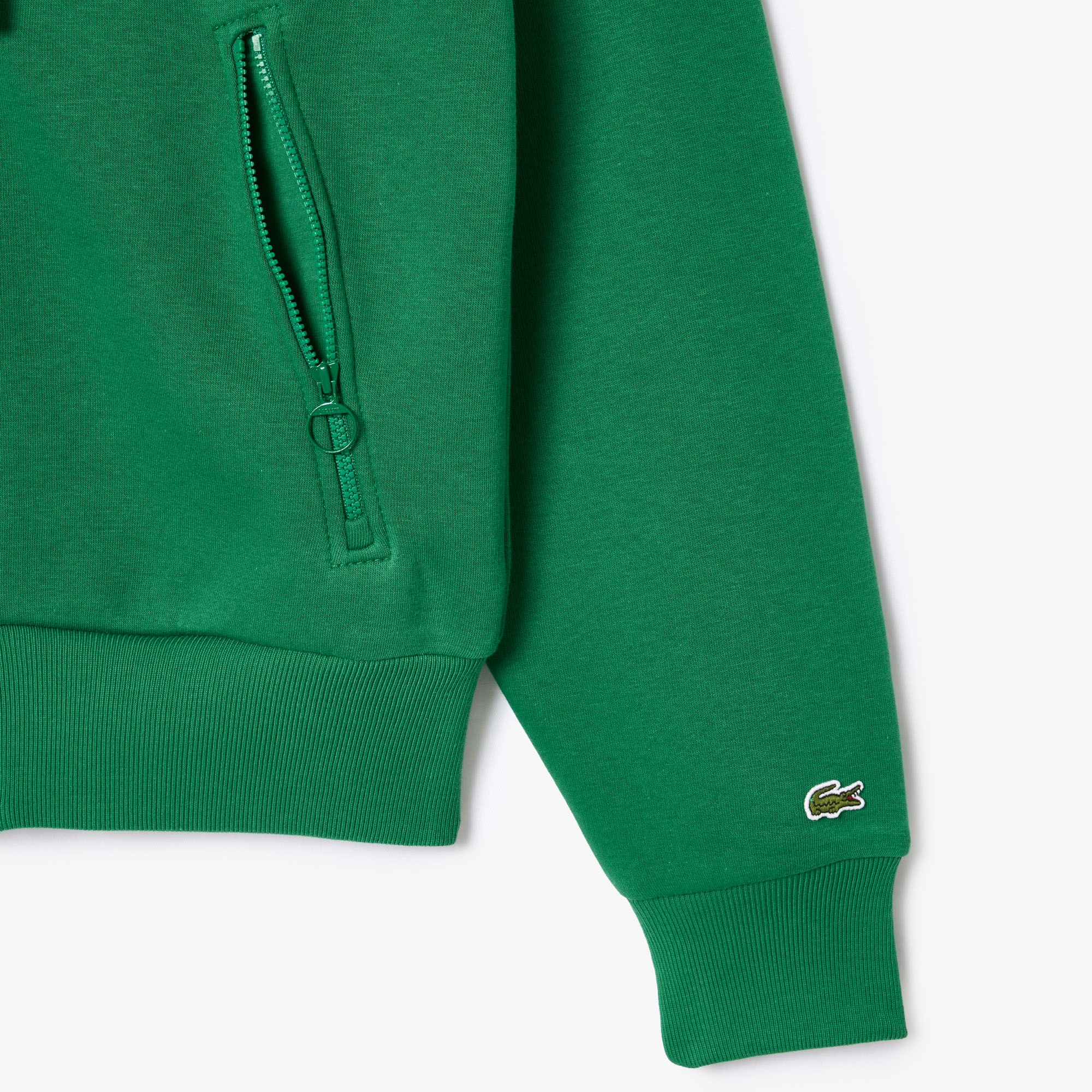 ワントーンジップスウェットフーディー