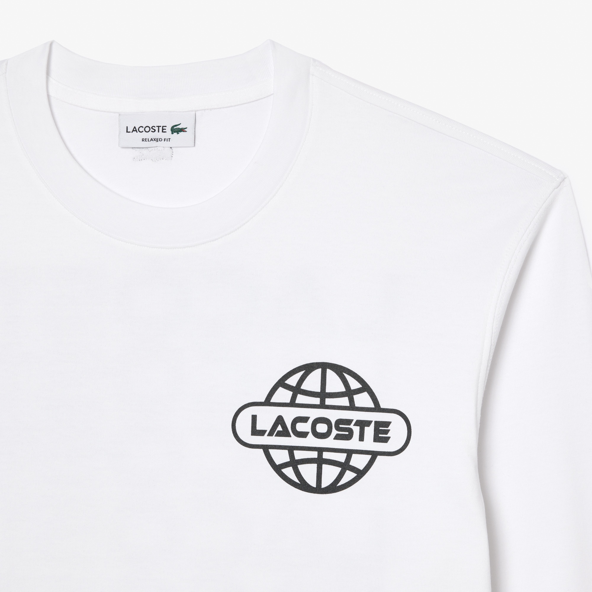 グラデーションブランドネームロゴプリントロングスリーブTシャツ
