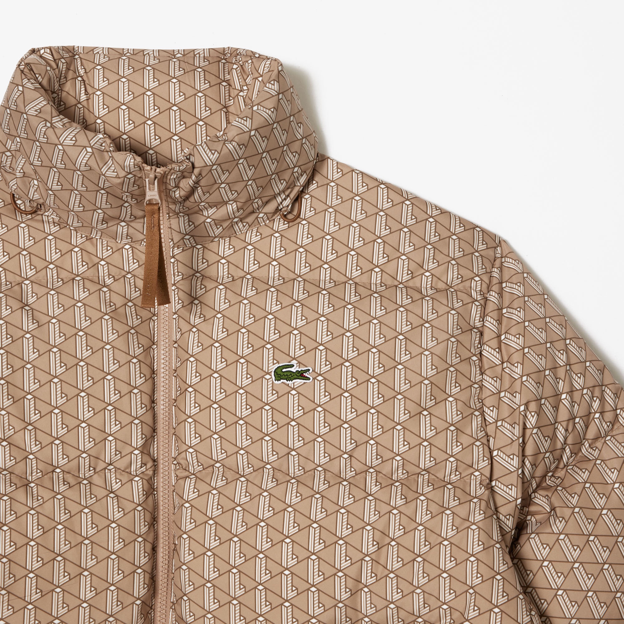 モノグラムプリントダウンジャケット