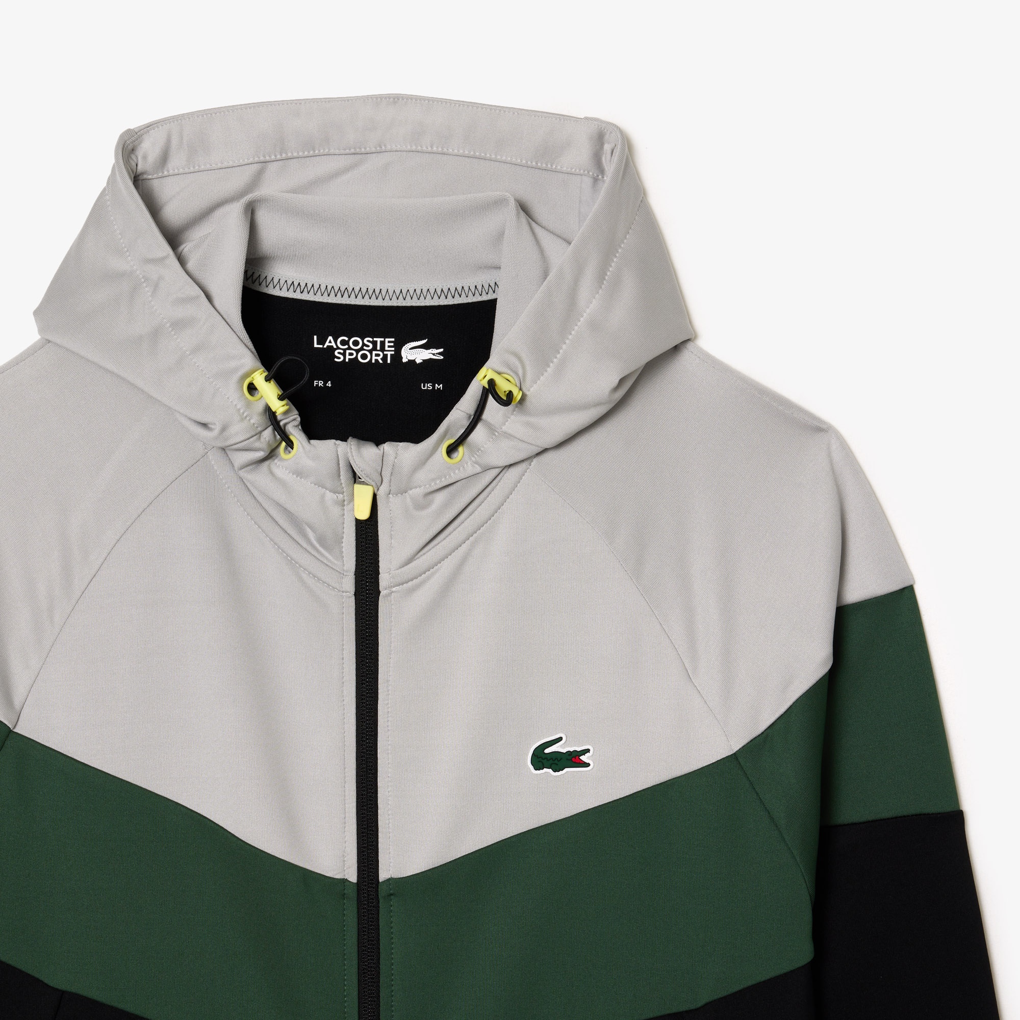 フロントV字切り替えジャージジャケット