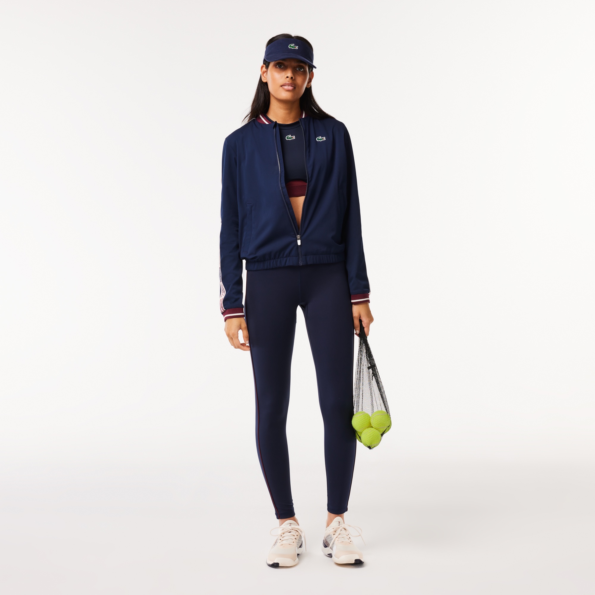 ラコステテニスミニマルレギンス