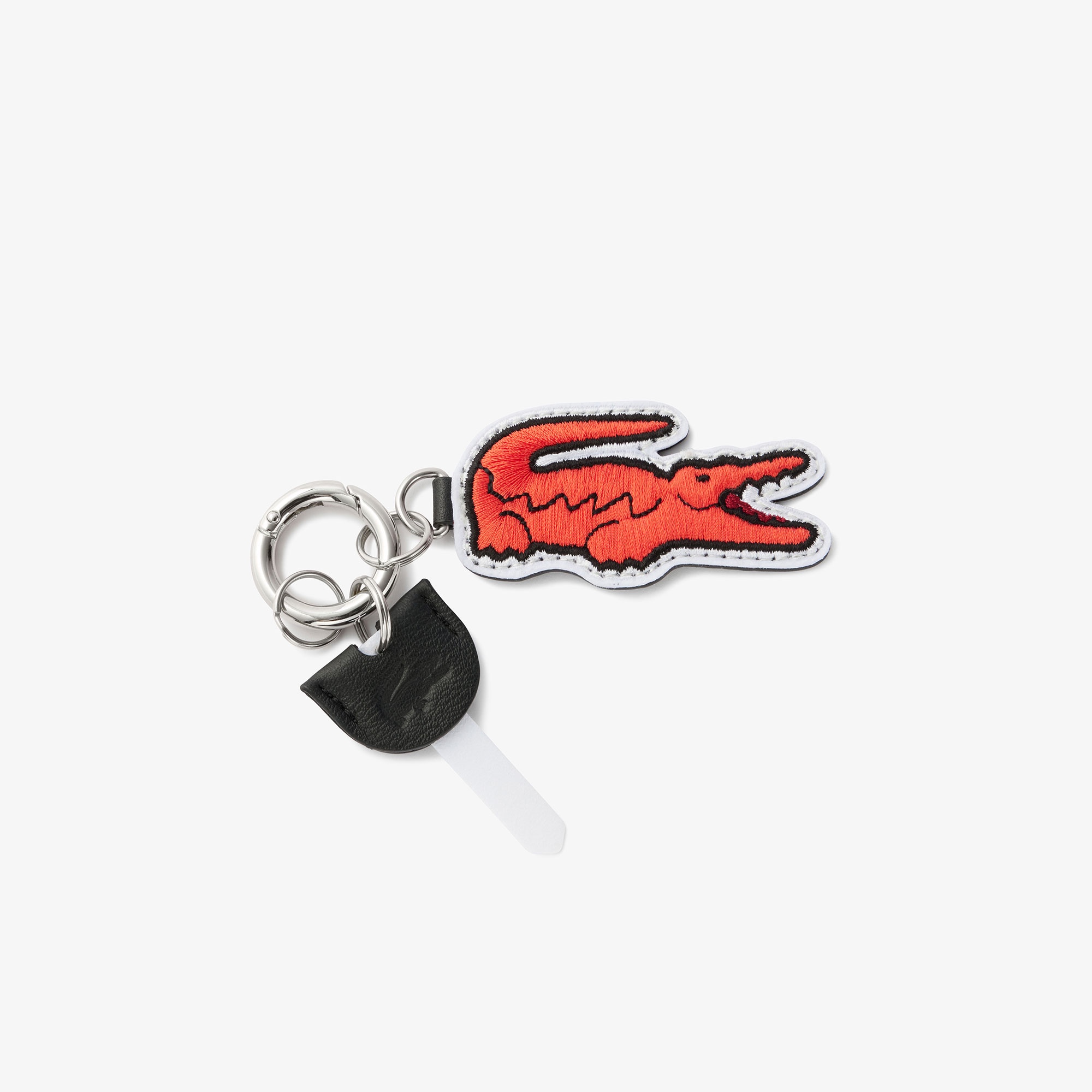 ラコステ キーリング キーホルダー LACOSTE ラコステキーリング size表記なし/ホワイト メンズ