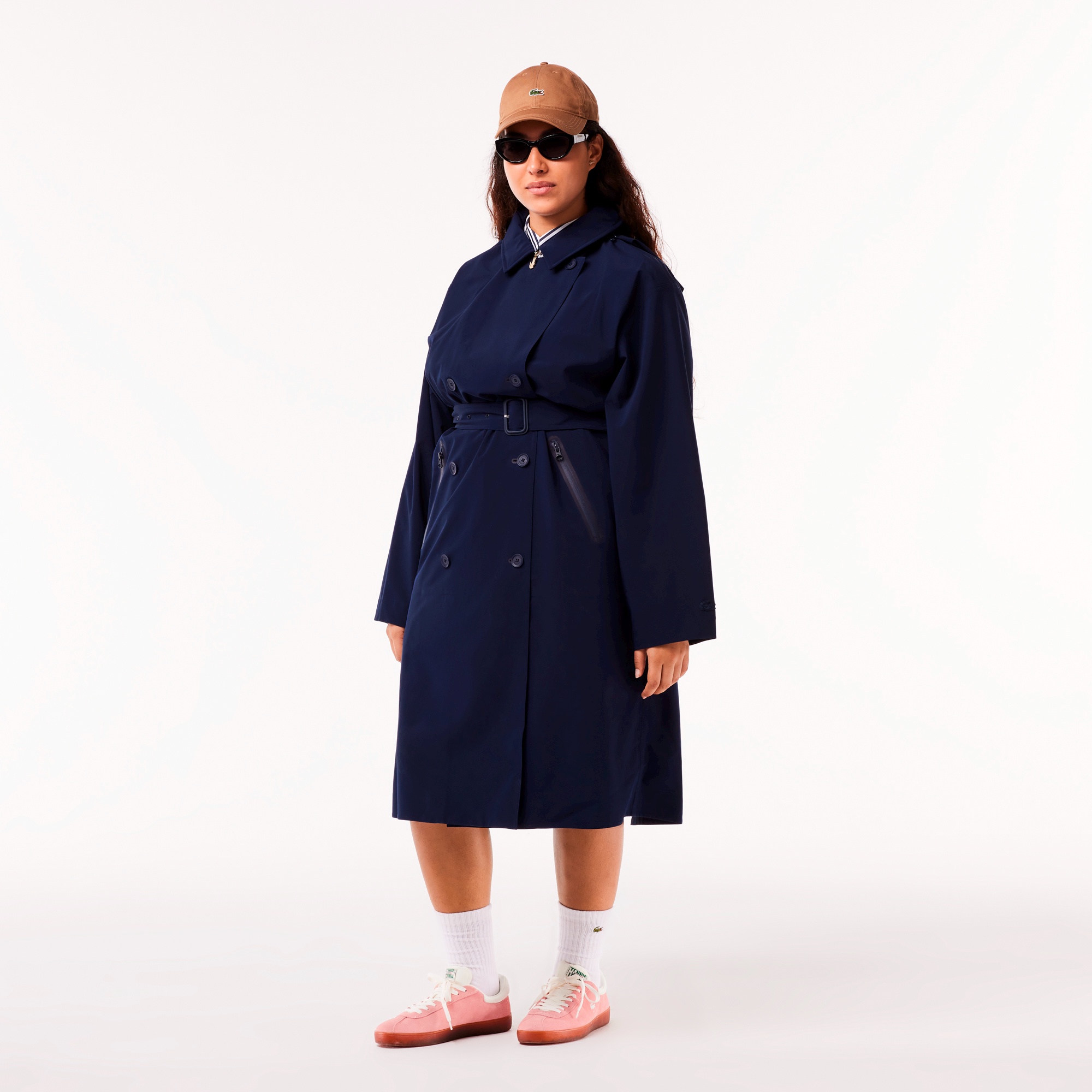 撥水ストレッチトレンチコート