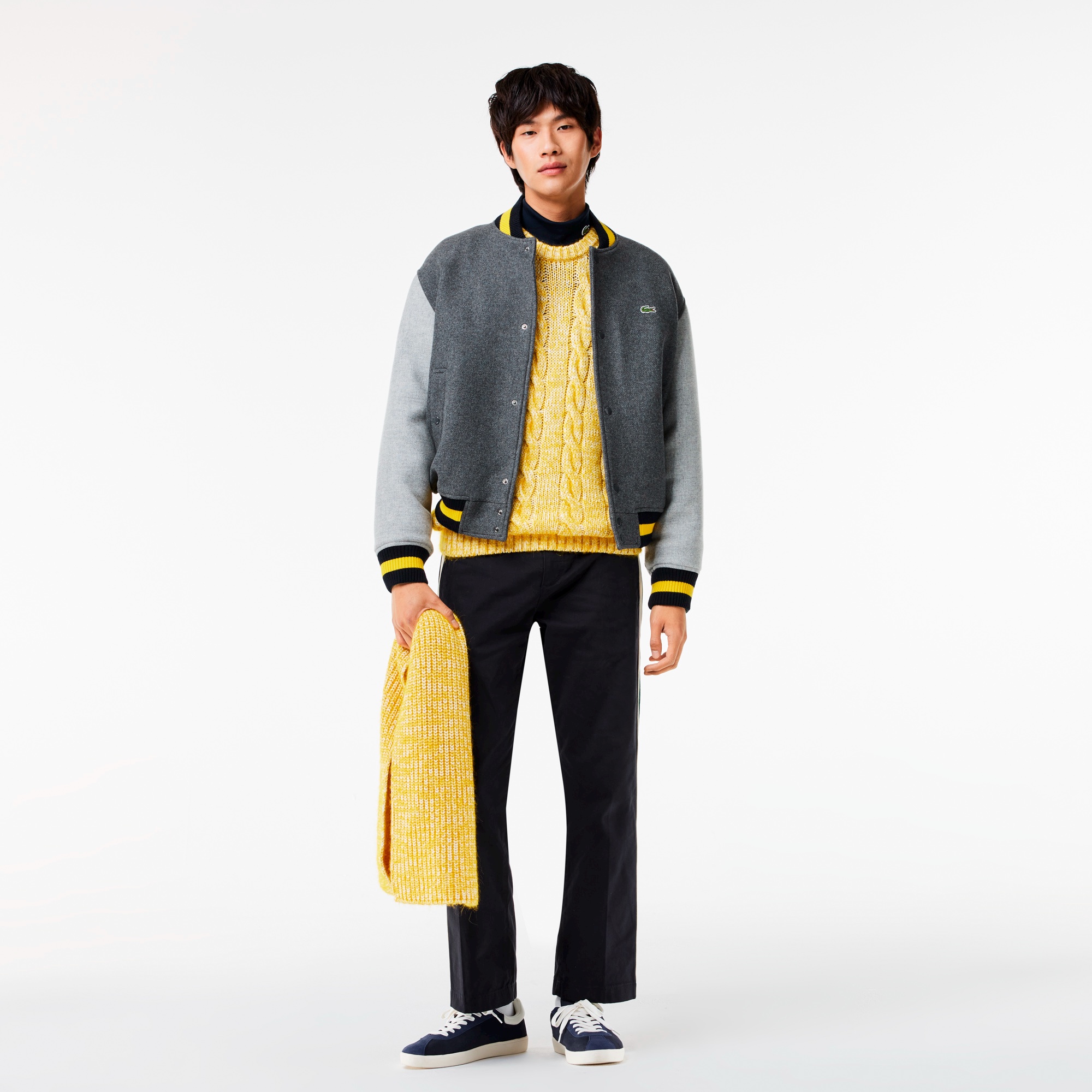 ベーシックバーシティジャケット