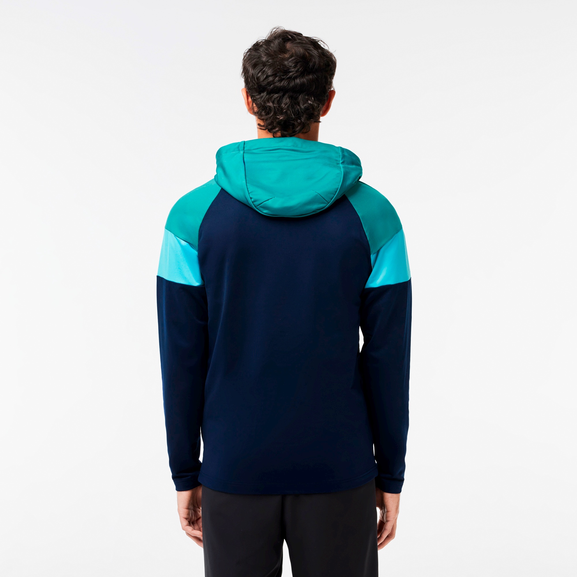 フロントV字切り替えジャージジャケット