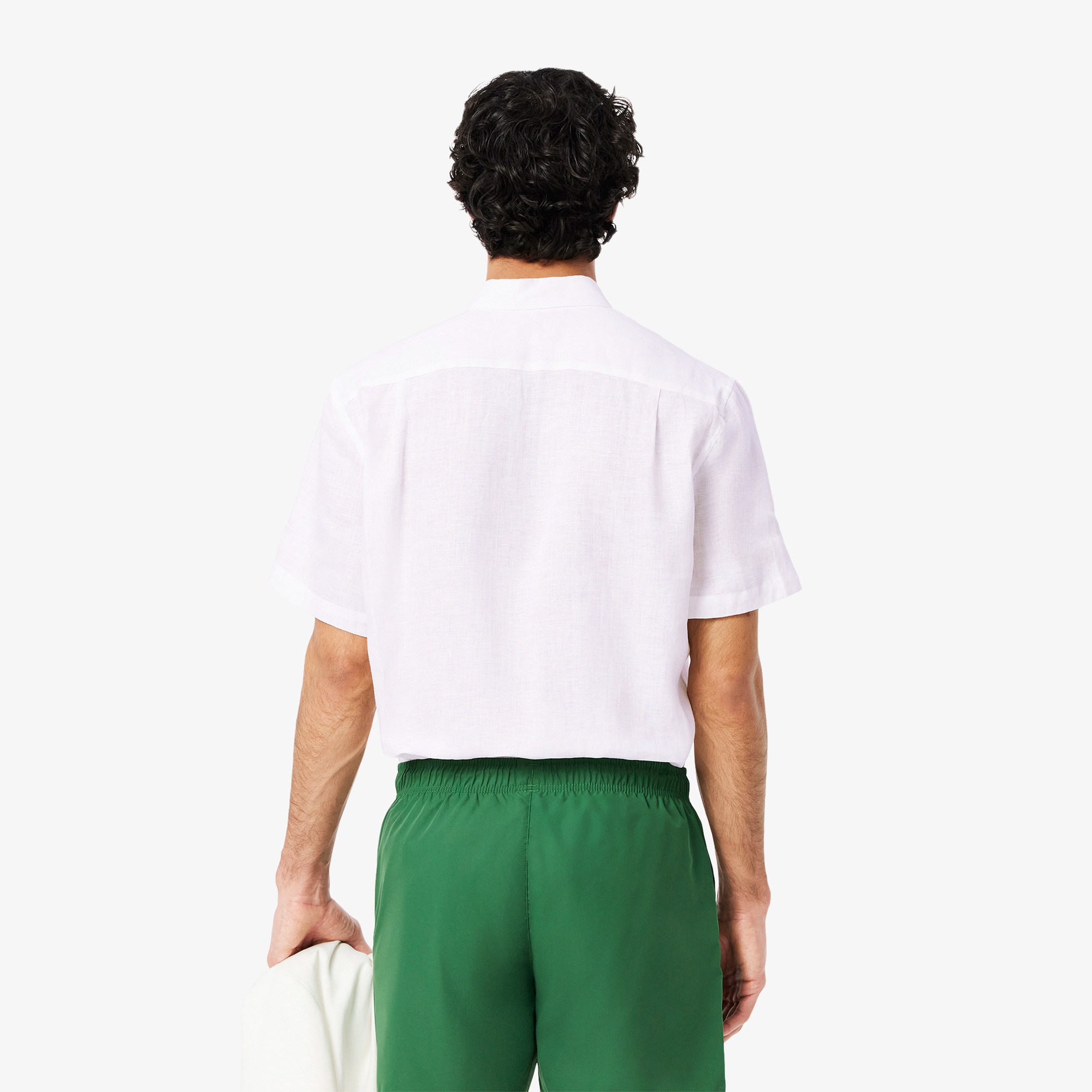 リネンボタンダウンシャツ