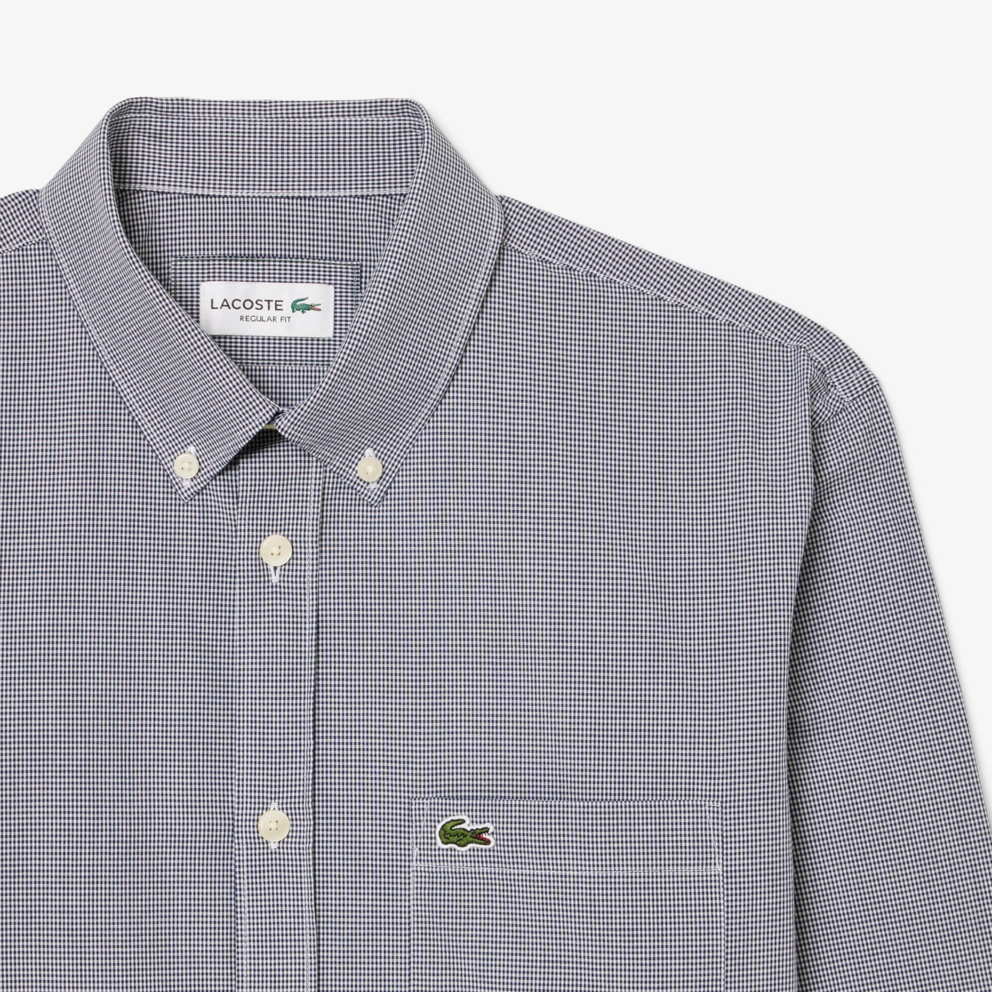 ミニギンガムボタンダウンシャツ