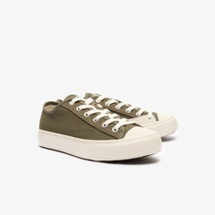 ラコステ LACOSTE キャンバス スニーカー 白 ブラウン 24.5 メンズ キャンバススニーカー - ラコステ(LACOSTE)公式
